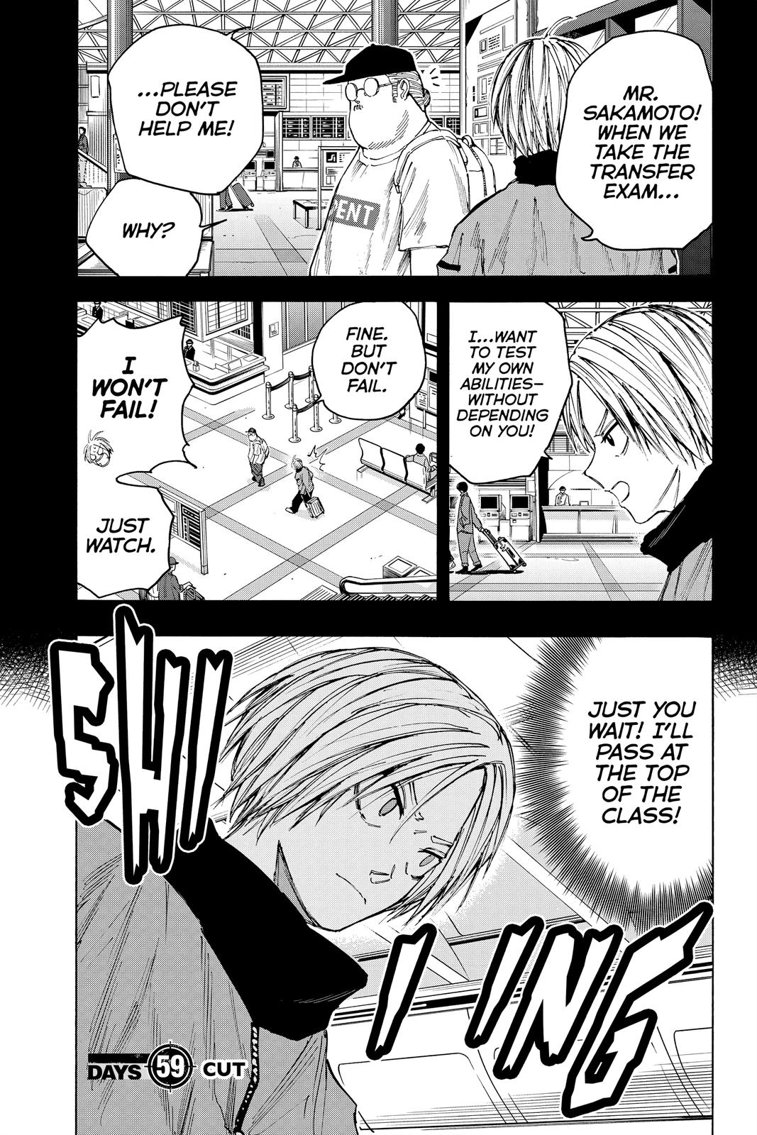 Sakamoto Days Chapter 59 — page 1