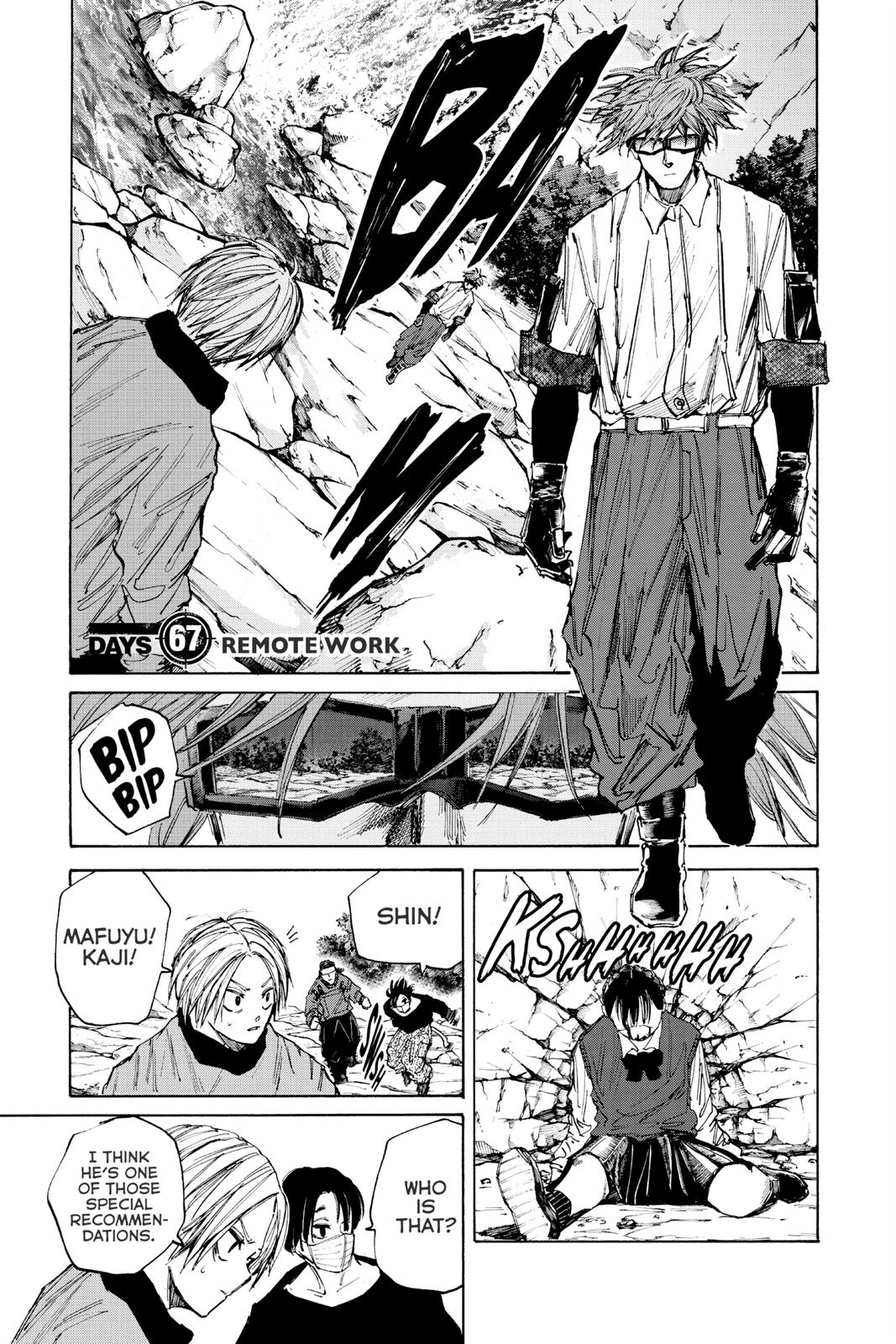 Sakamoto Days Chapter 67 — page 1