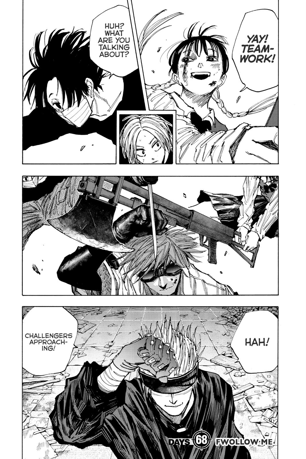 Sakamoto Days Chapter 68 — page 1