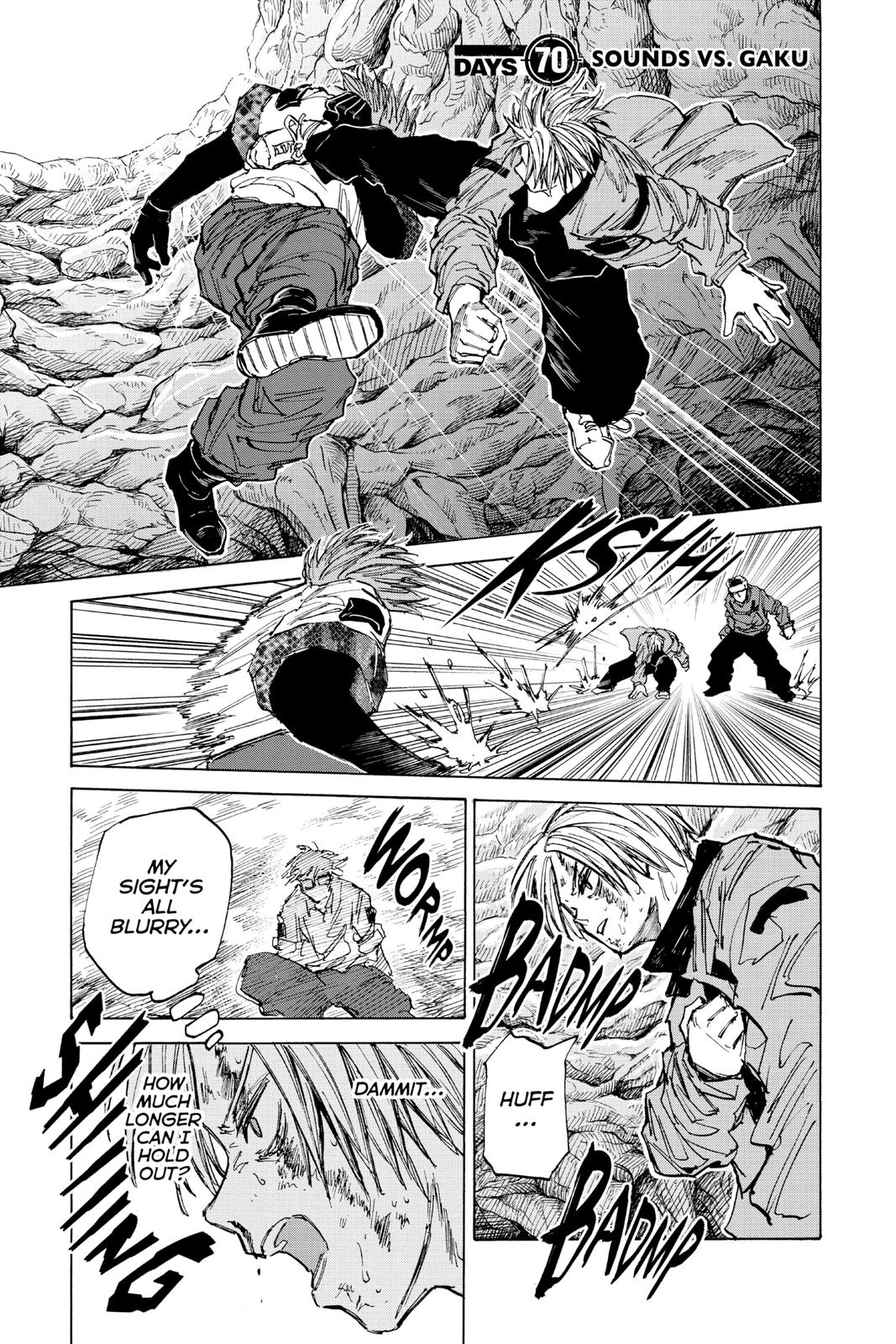Sakamoto Days Chapter 70 — page 1