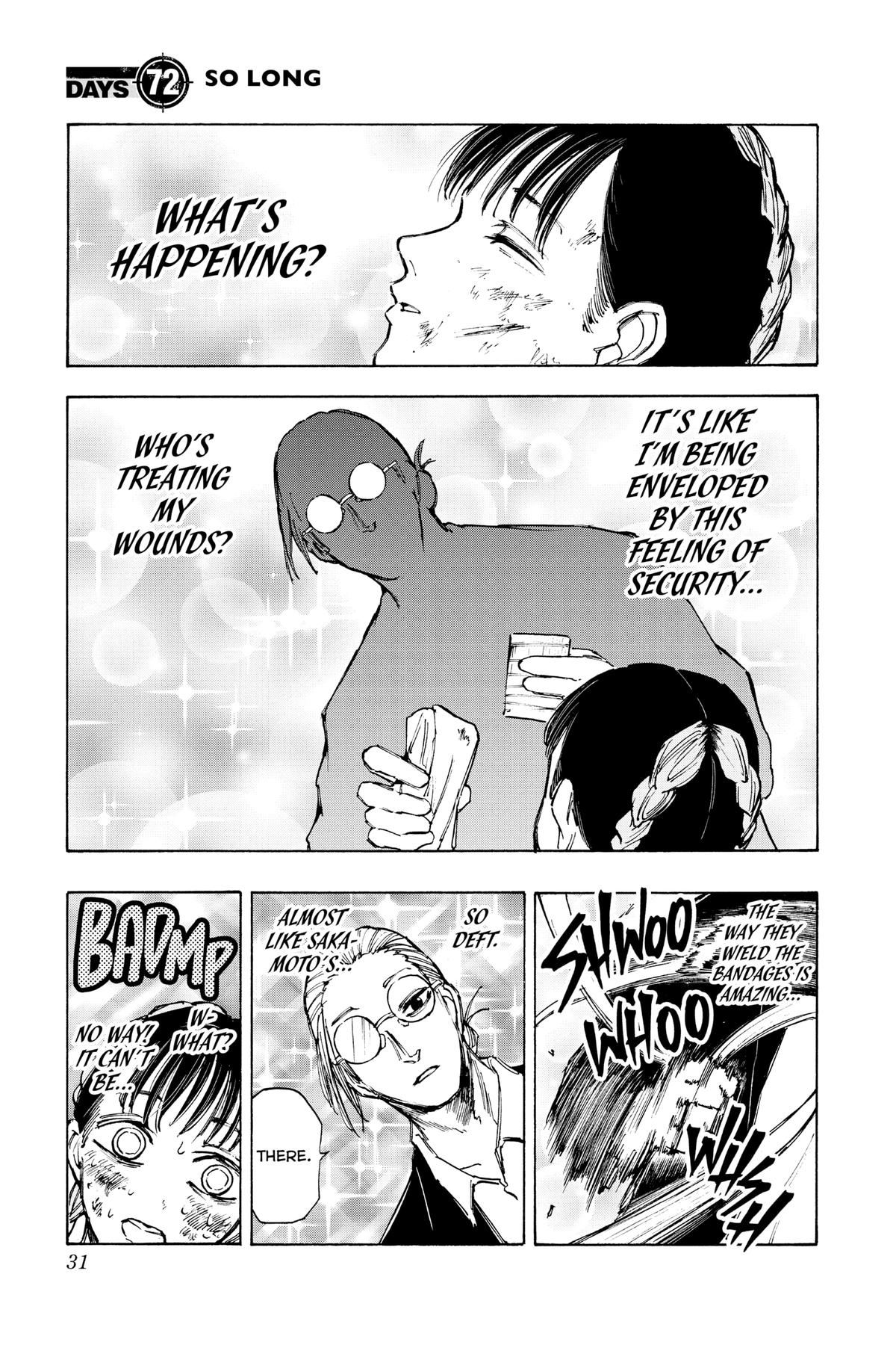 Sakamoto Days Chapter 72 — page 1