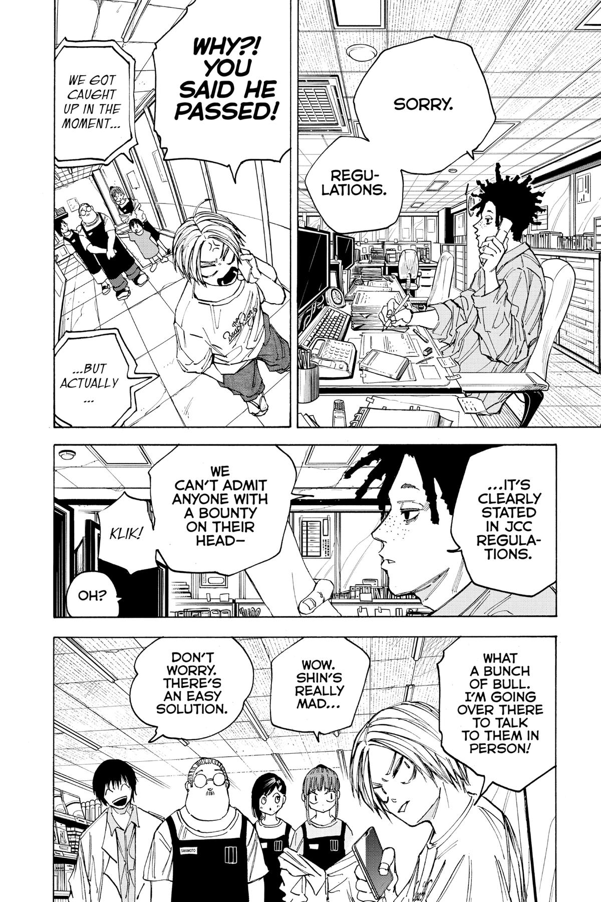 Sakamoto Days Chapter 74 — page 2