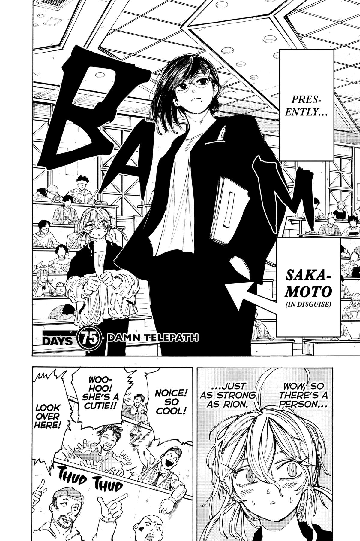 Sakamoto Days Chapter 75 — page 4