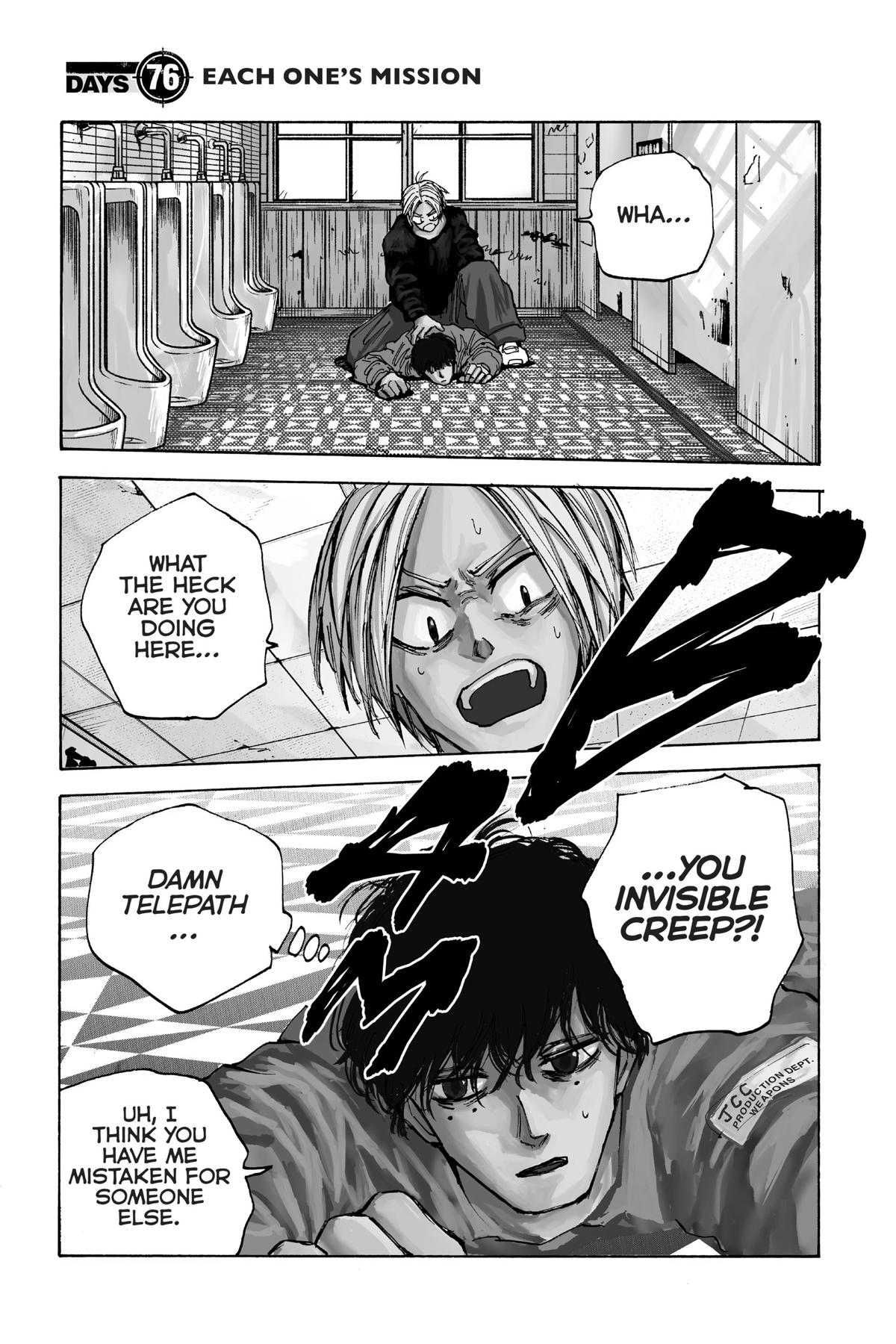 Sakamoto Days Chapter 76 — page 1