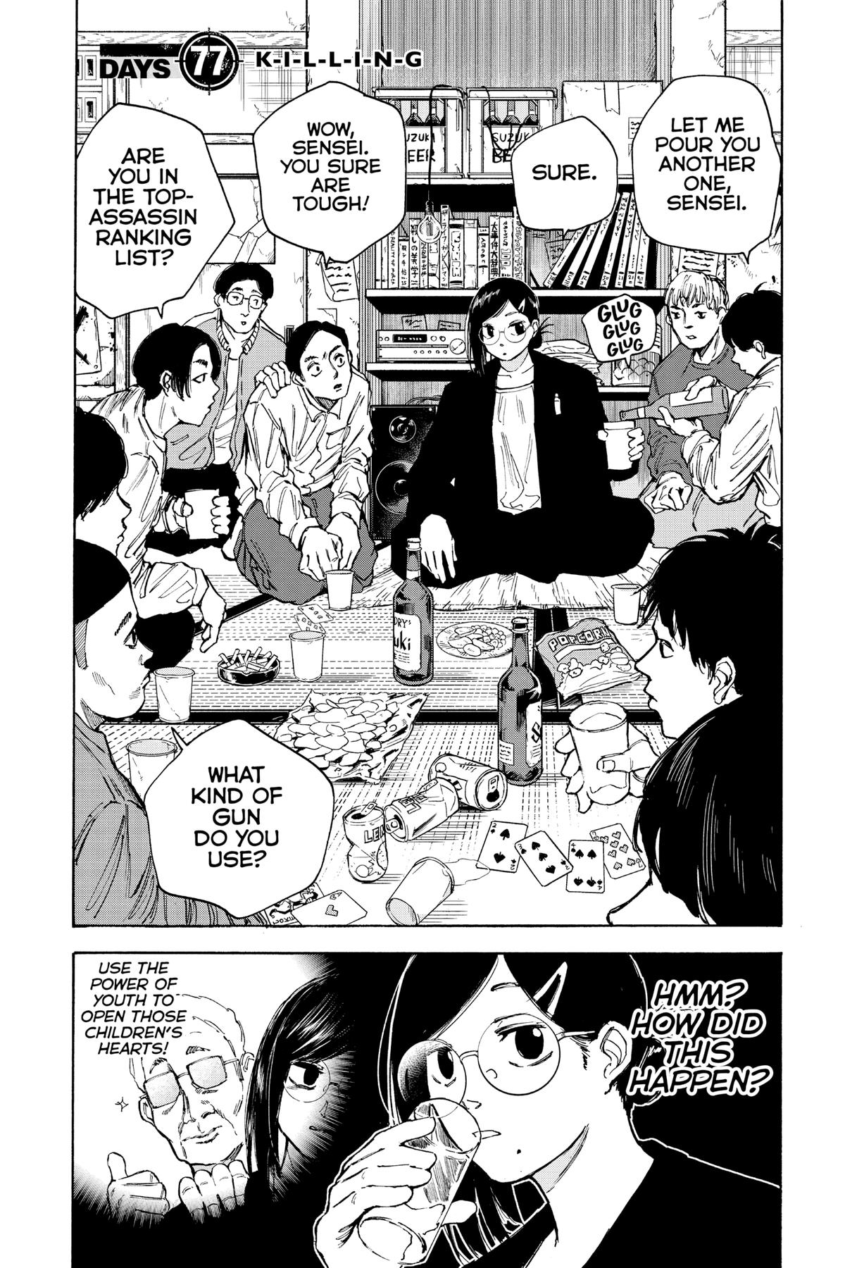 Sakamoto Days Chapter 77 — page 2