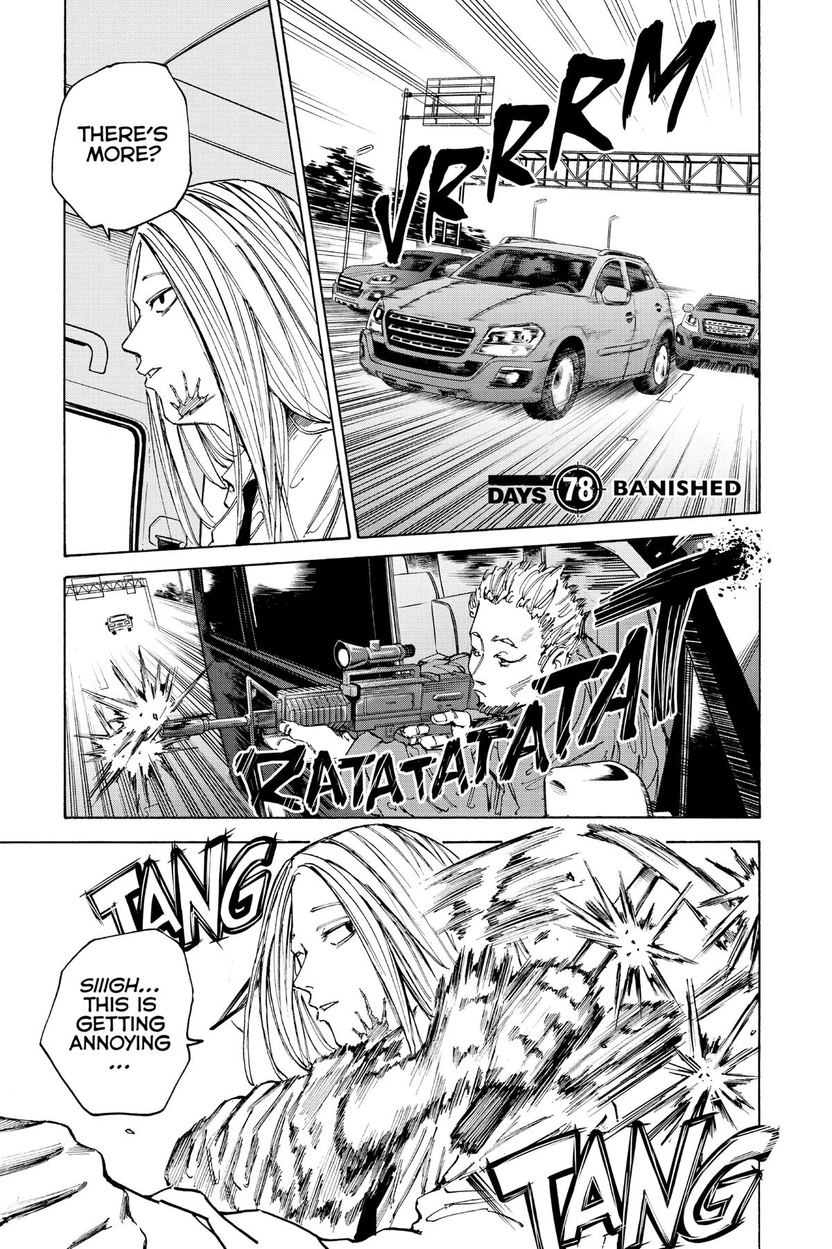 Sakamoto Days Chapter 78 — page 1