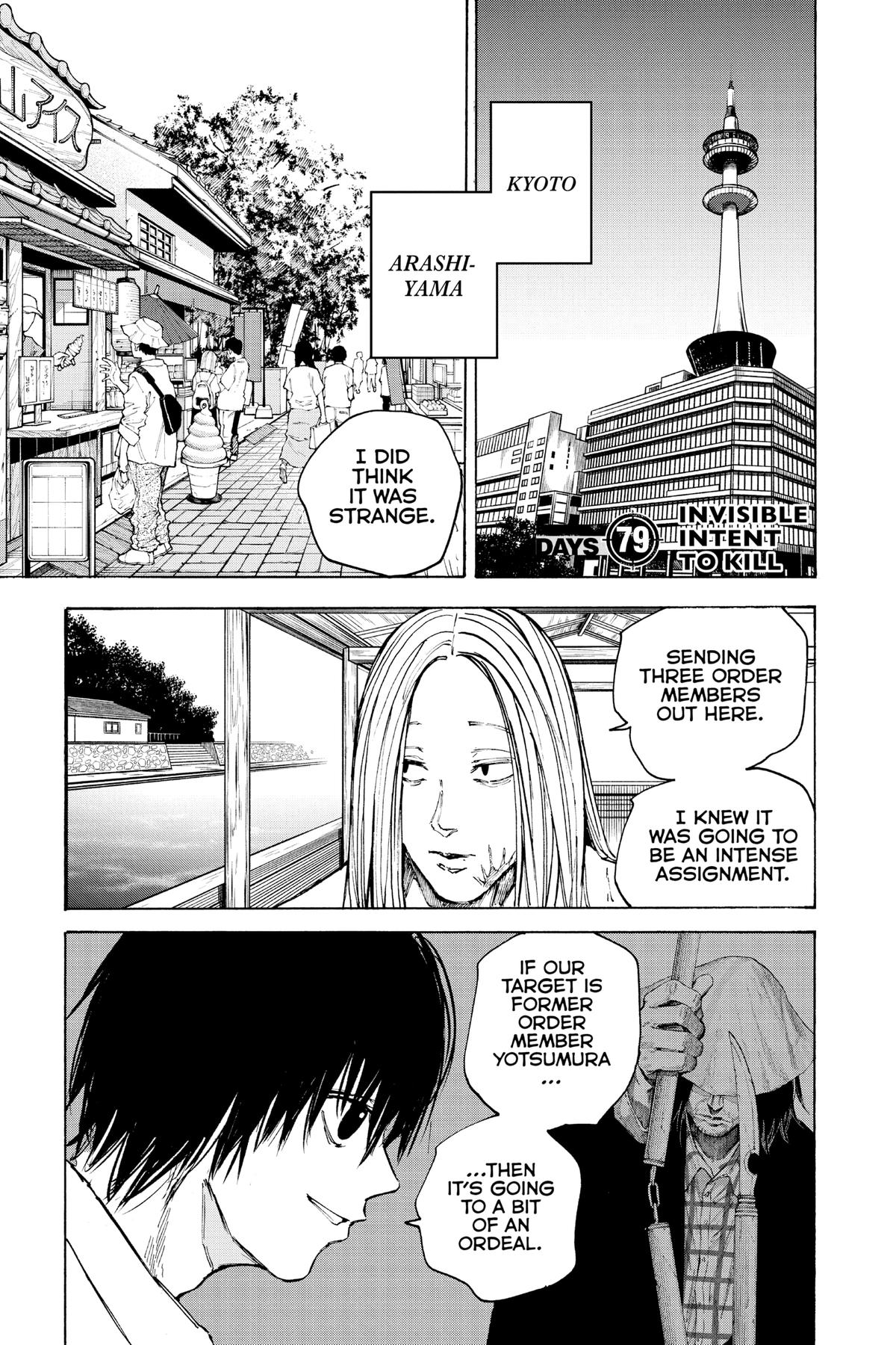 Sakamoto Days Chapter 79 — page 1