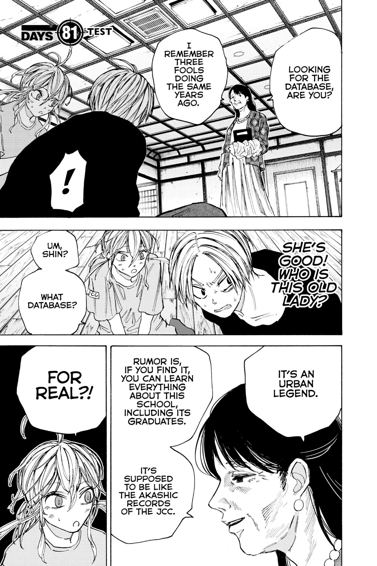 Sakamoto Days Chapter 81 — page 1