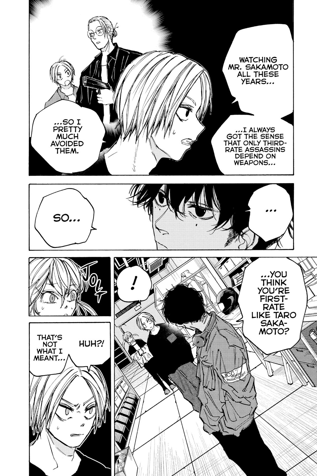 Sakamoto Days Chapter 83 — page 4