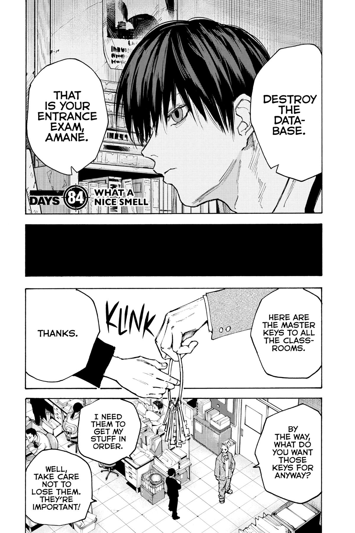 Sakamoto Days Chapter 84 — page 1