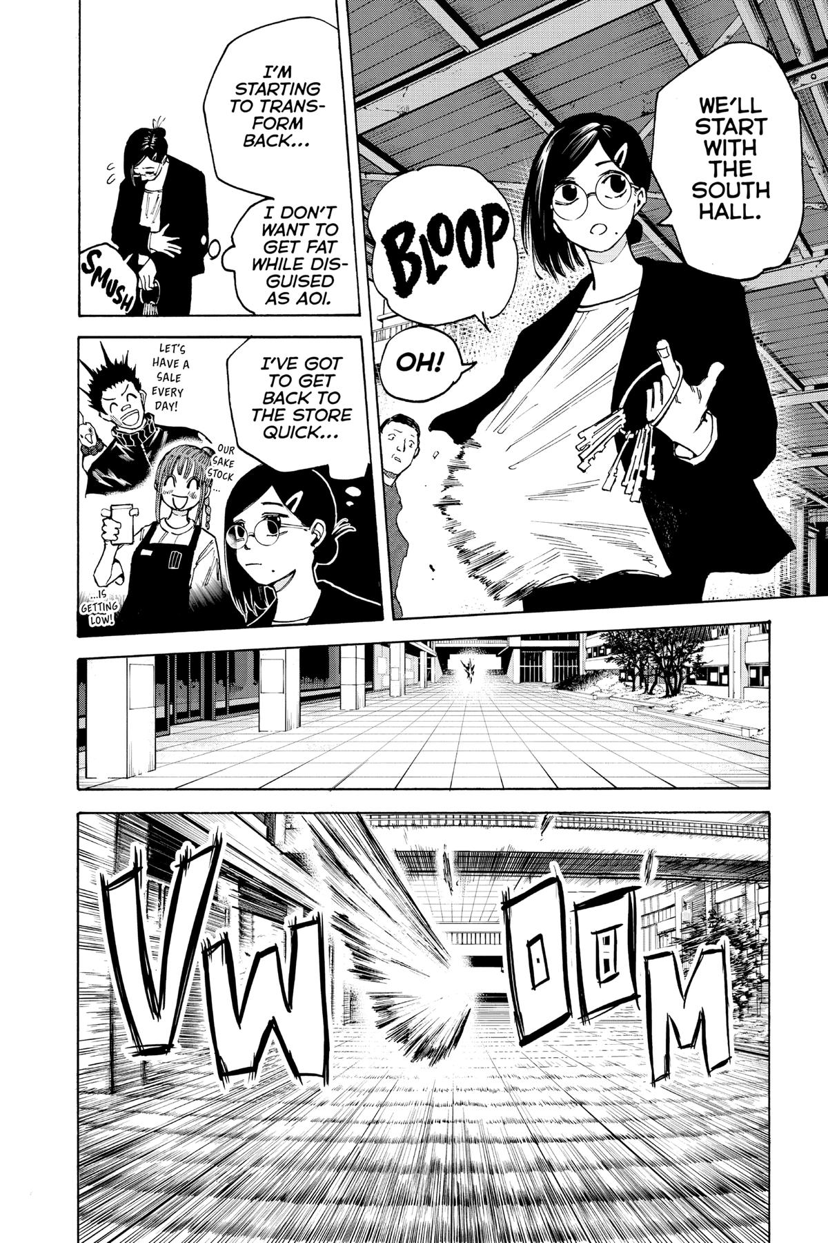 Sakamoto Days Chapter 84 — page 2