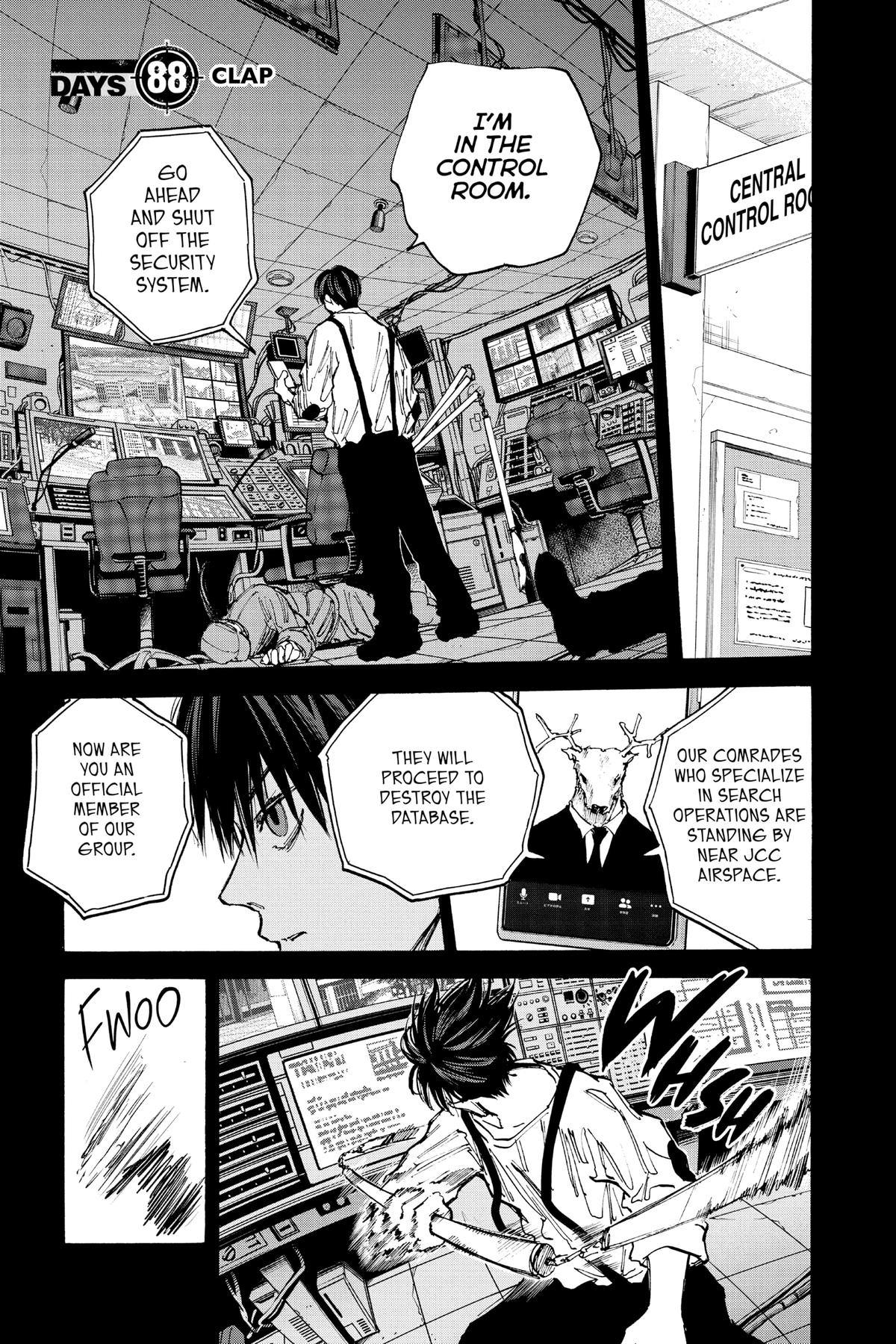 Sakamoto Days Chapter 88 — page 1