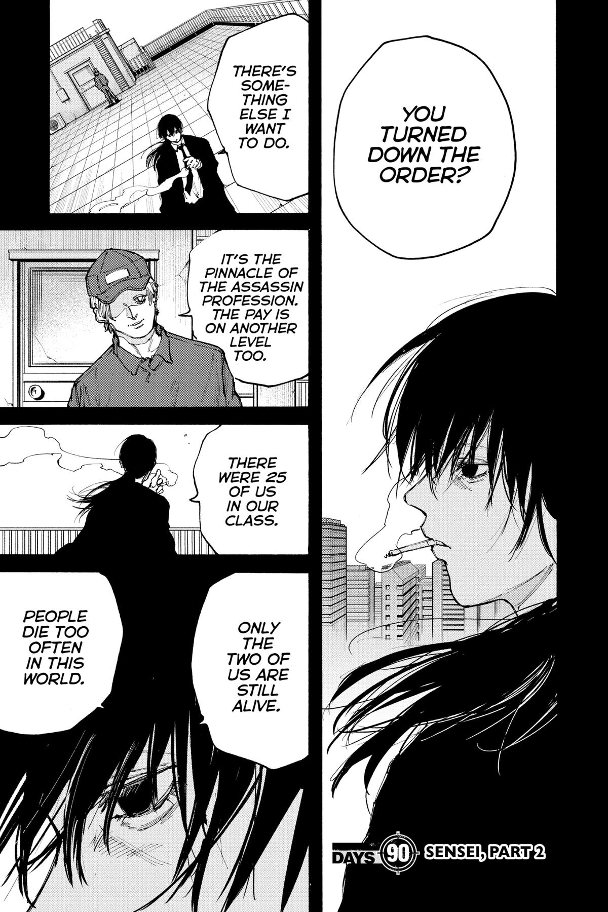 Sakamoto Days Chapter 90 — page 1