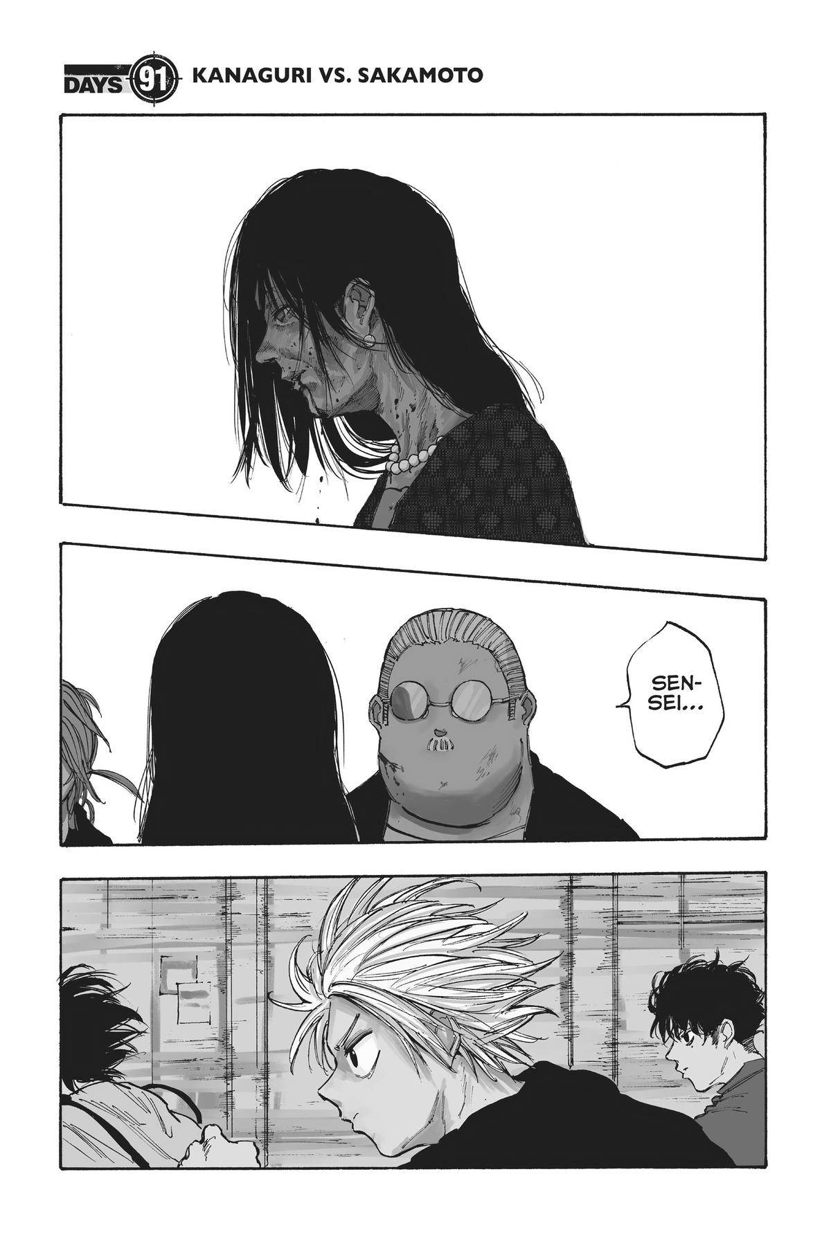 Sakamoto Days Chapter 91 — page 1