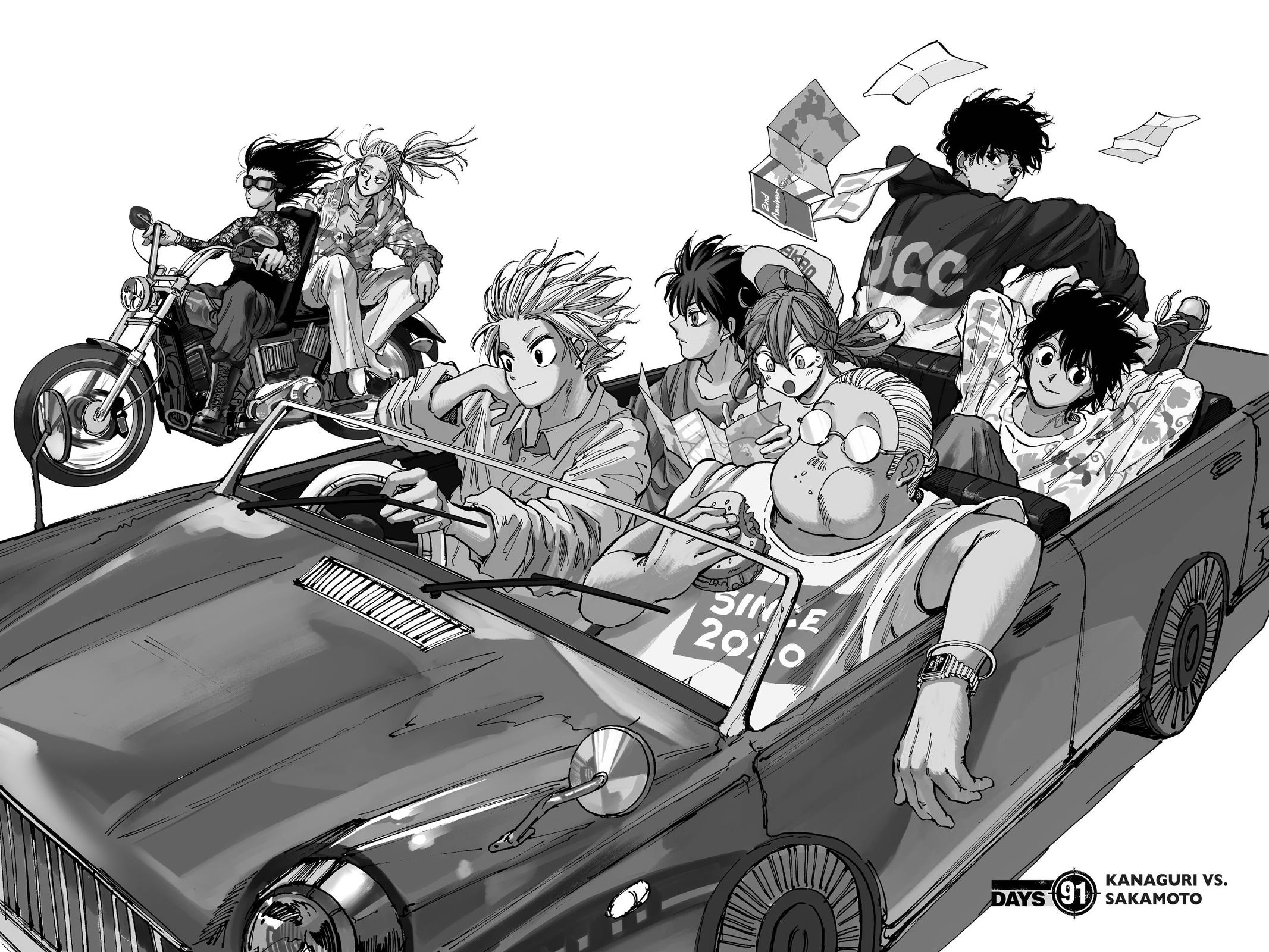 Sakamoto Days Chapter 91 — page 2