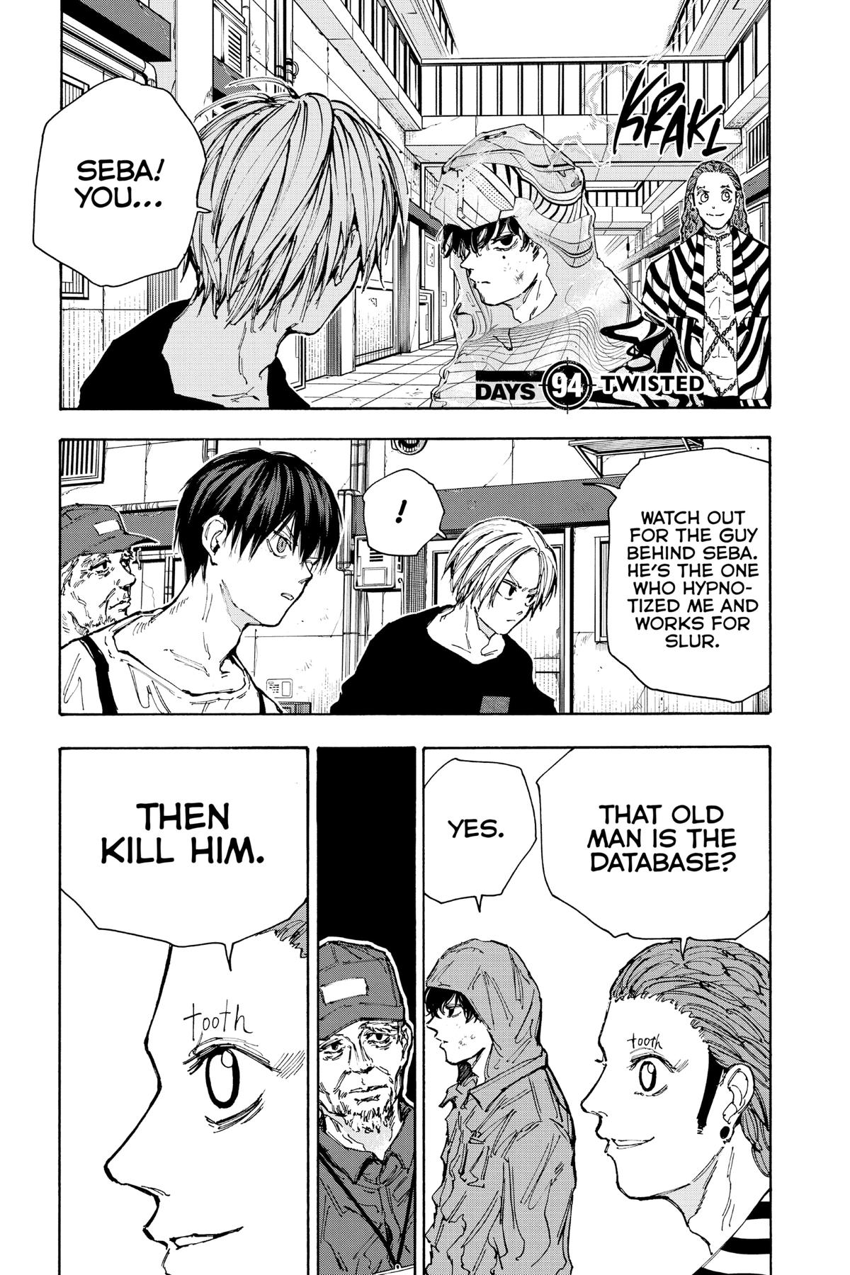 Sakamoto Days Chapter 94 — page 1