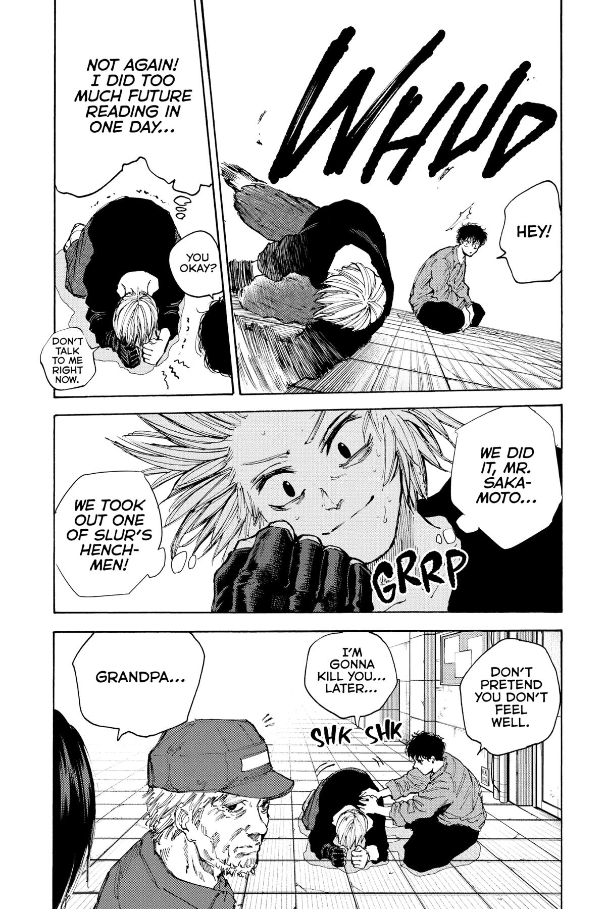 Sakamoto Days Chapter 96 — page 2