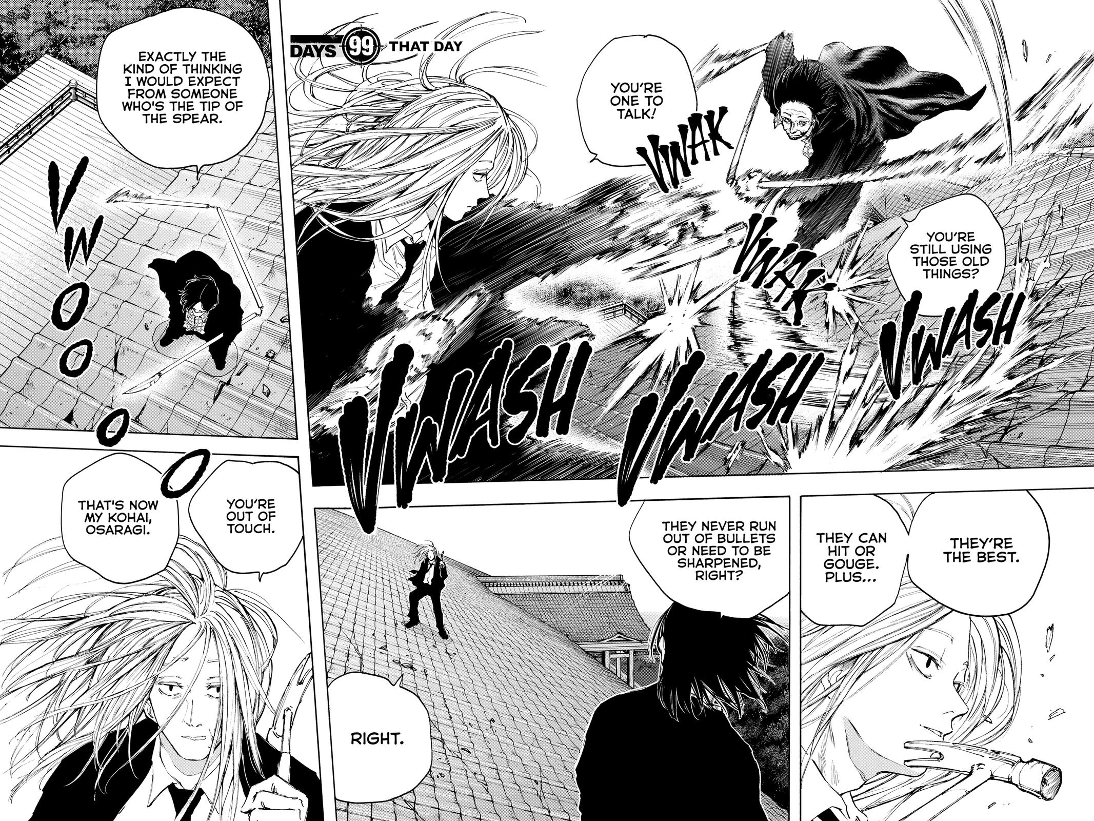 Sakamoto Days Chapter 99 — page 2