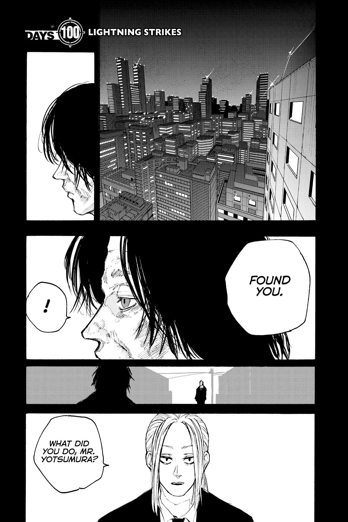 Sakamoto Days Chapter 100 — page 1