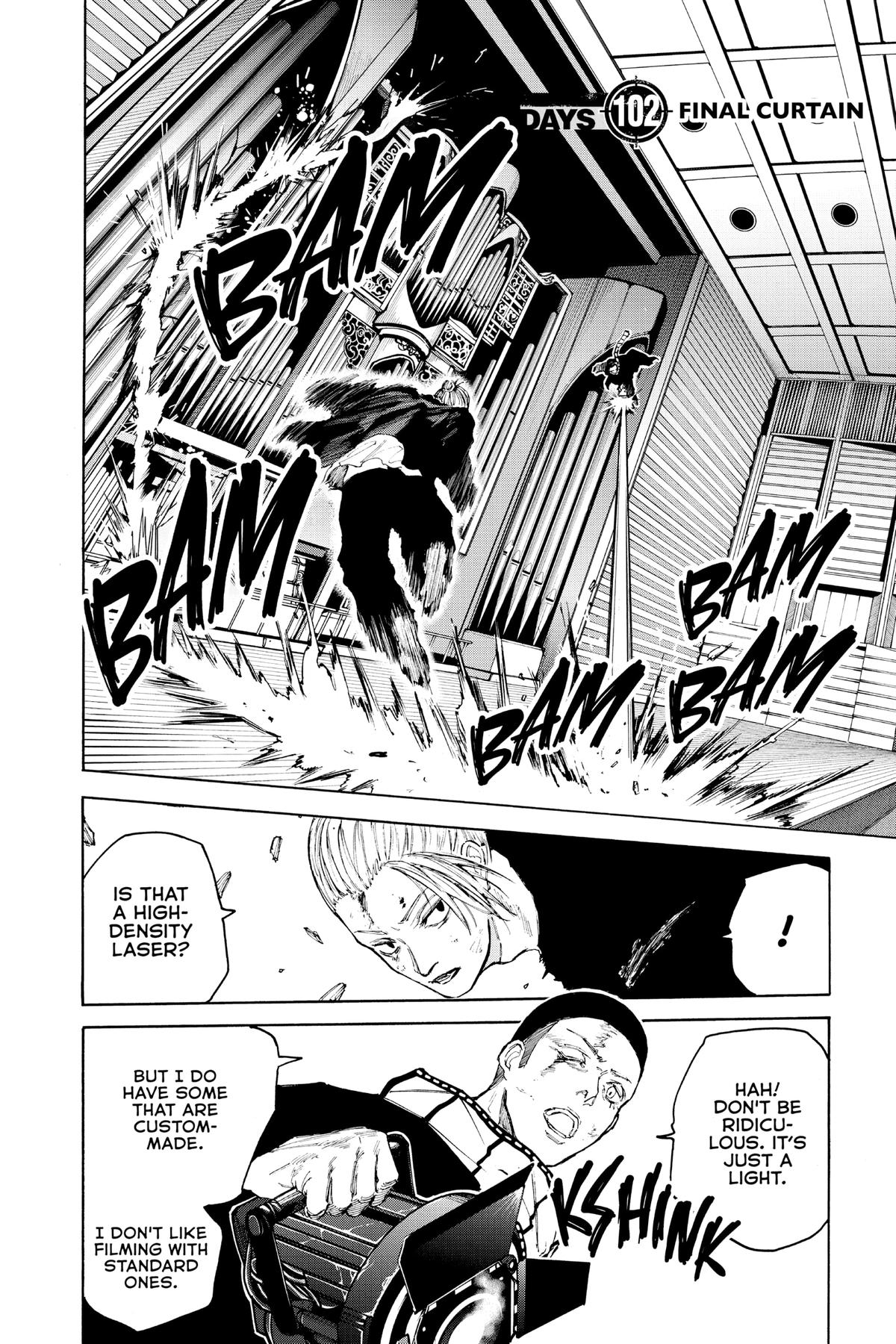 Sakamoto Days Chapter 102 — page 2