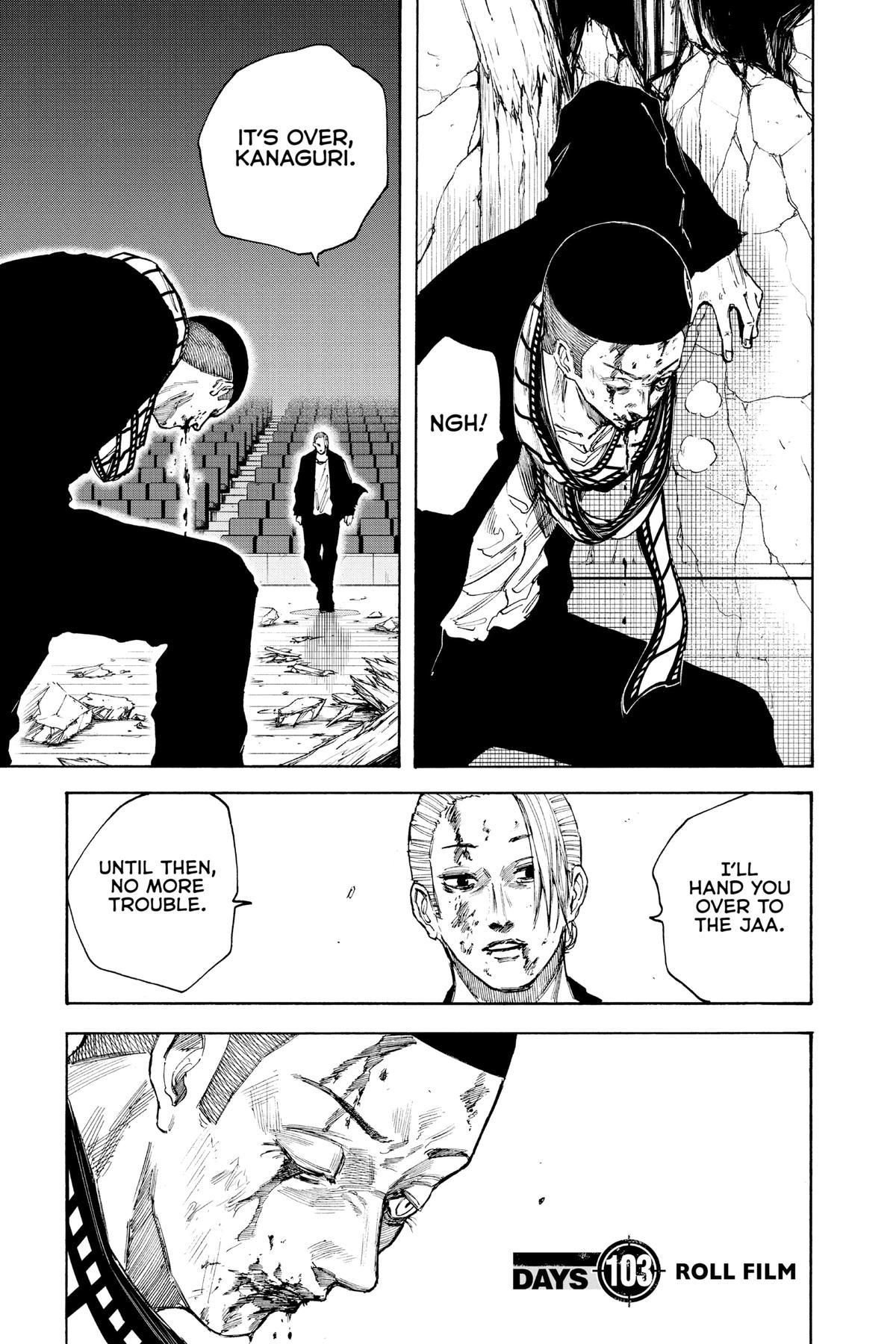 Sakamoto Days Chapter 103 — page 1