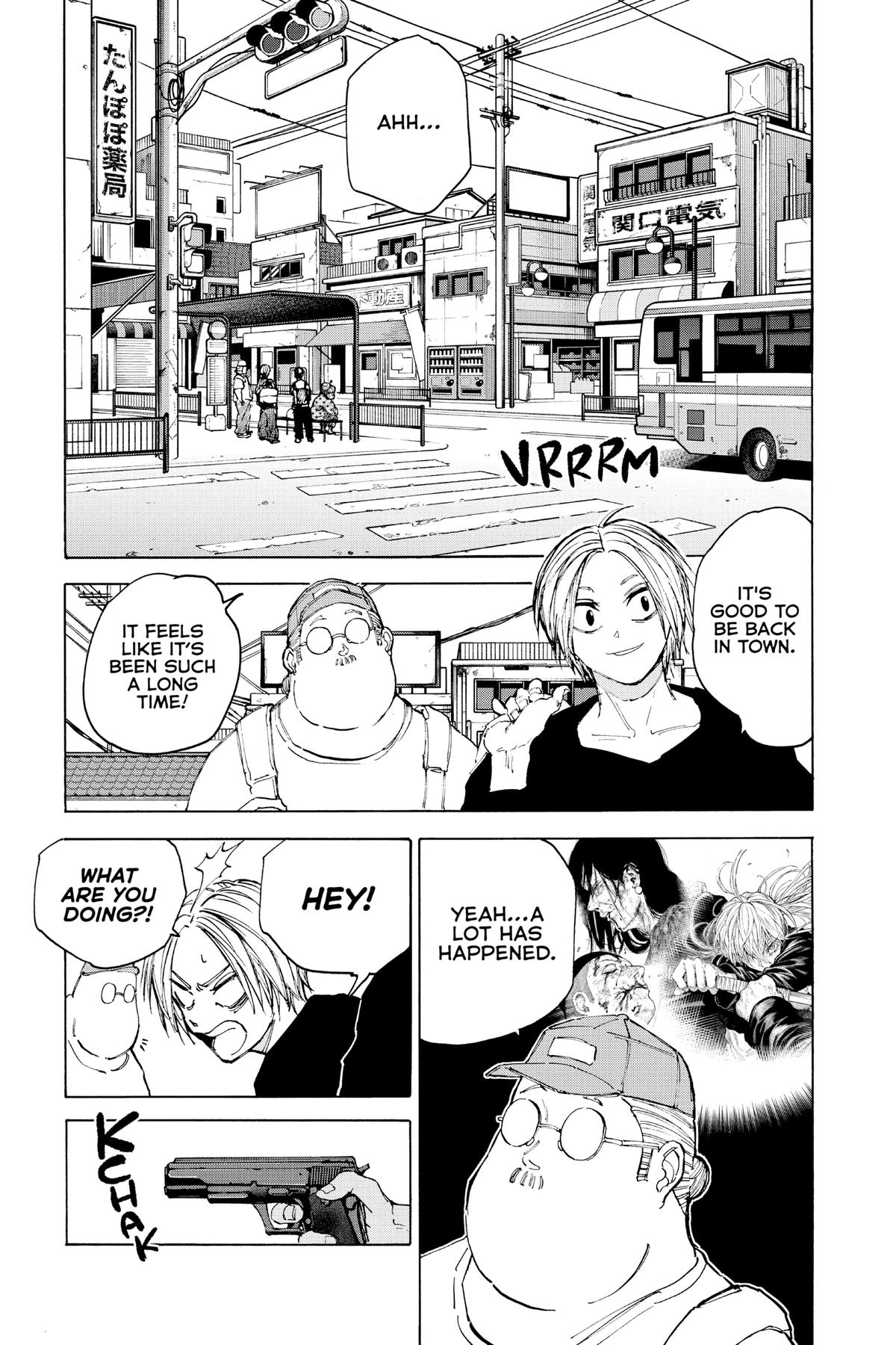 Sakamoto Days Chapter 105 — page 3