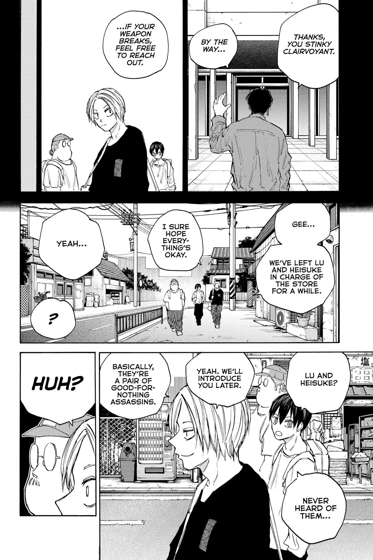 Sakamoto Days Chapter 105 — page 12