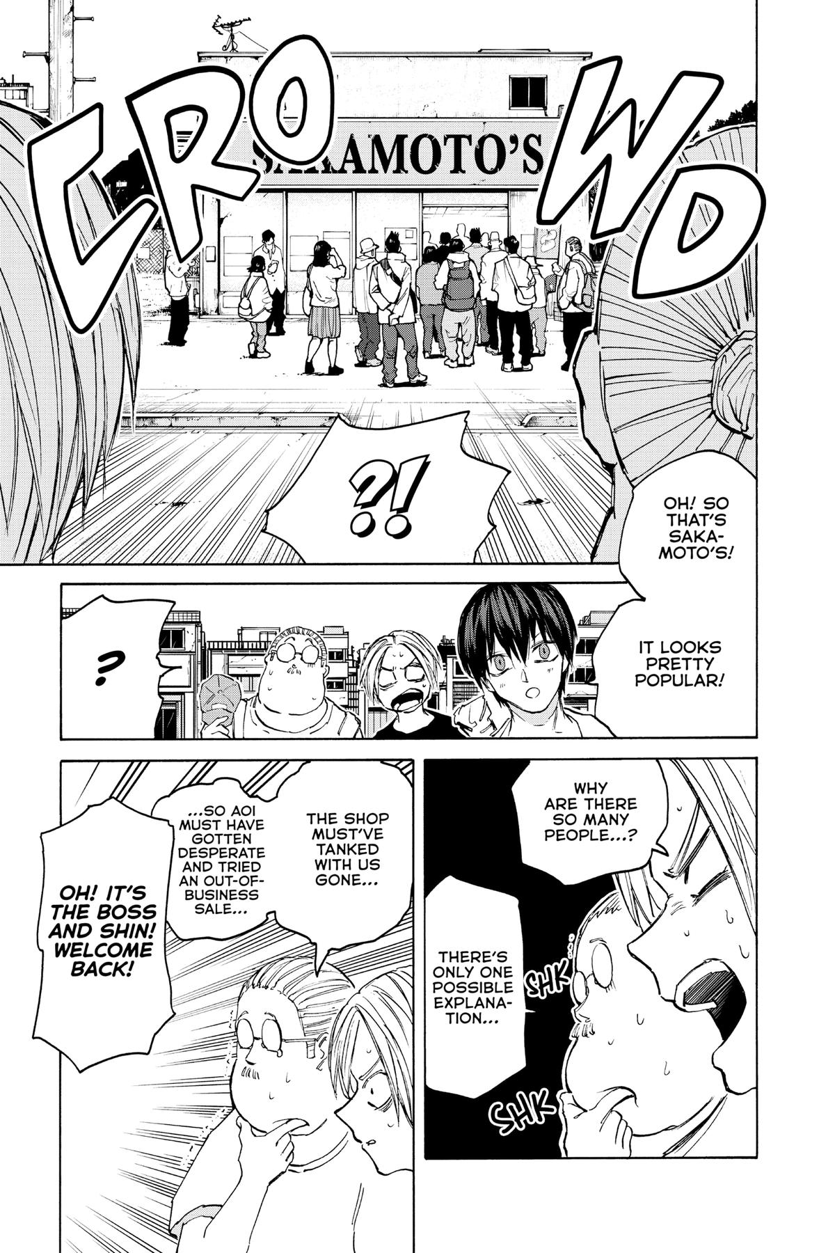 Sakamoto Days Chapter 105 — page 13