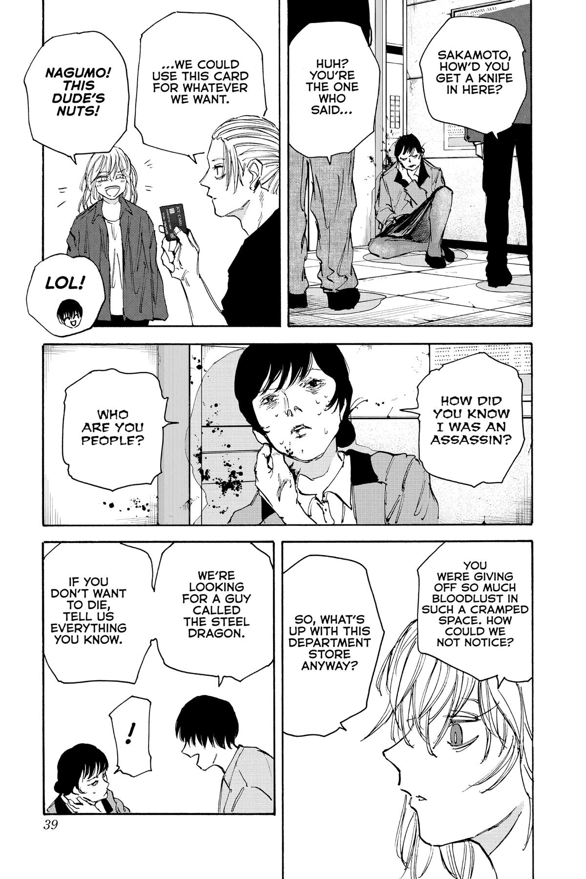 Sakamoto Days Chapter 108 — page 9