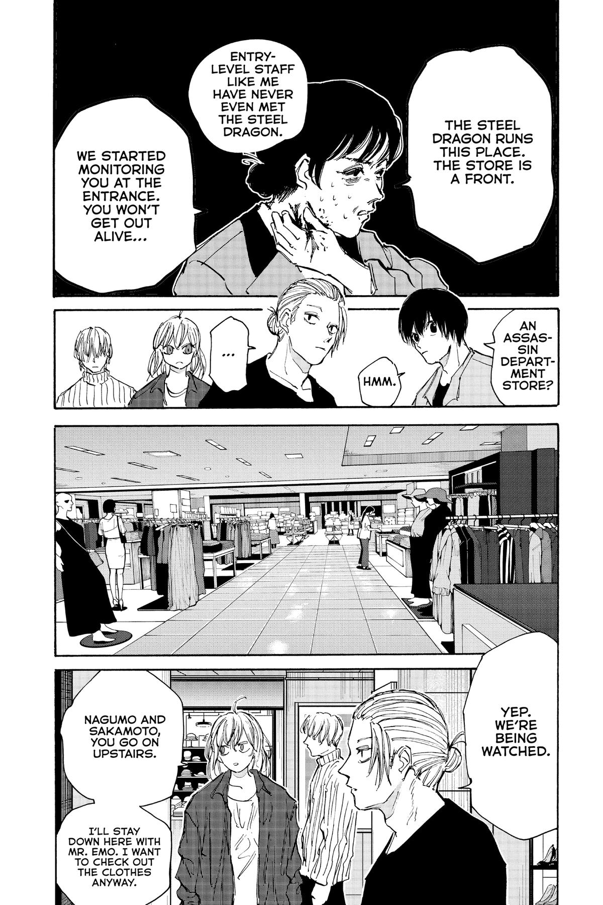 Sakamoto Days Chapter 108 — page 10