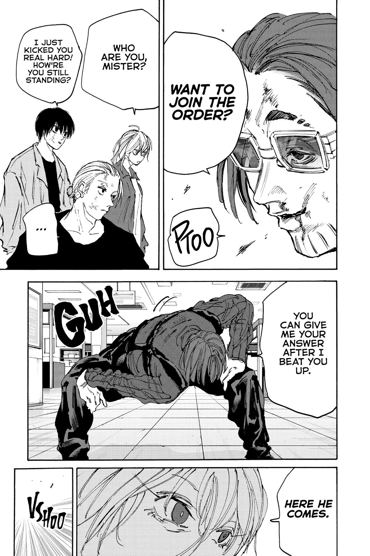 Sakamoto Days Chapter 110 — page 4
