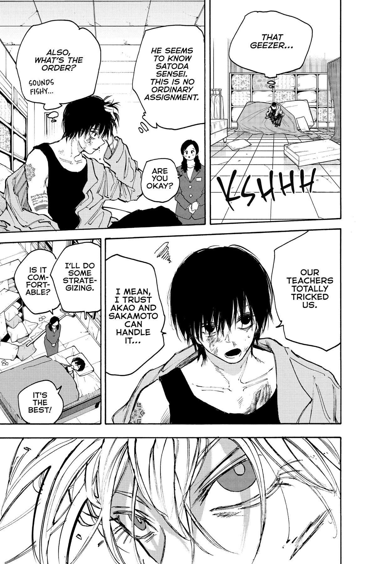 Sakamoto Days Chapter 110 — page 8