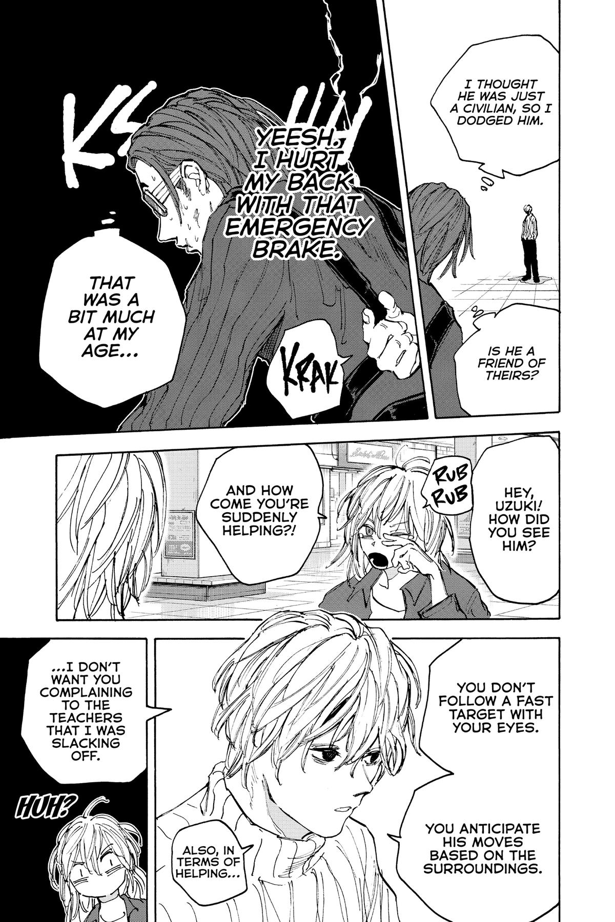Sakamoto Days Chapter 110 — page 17