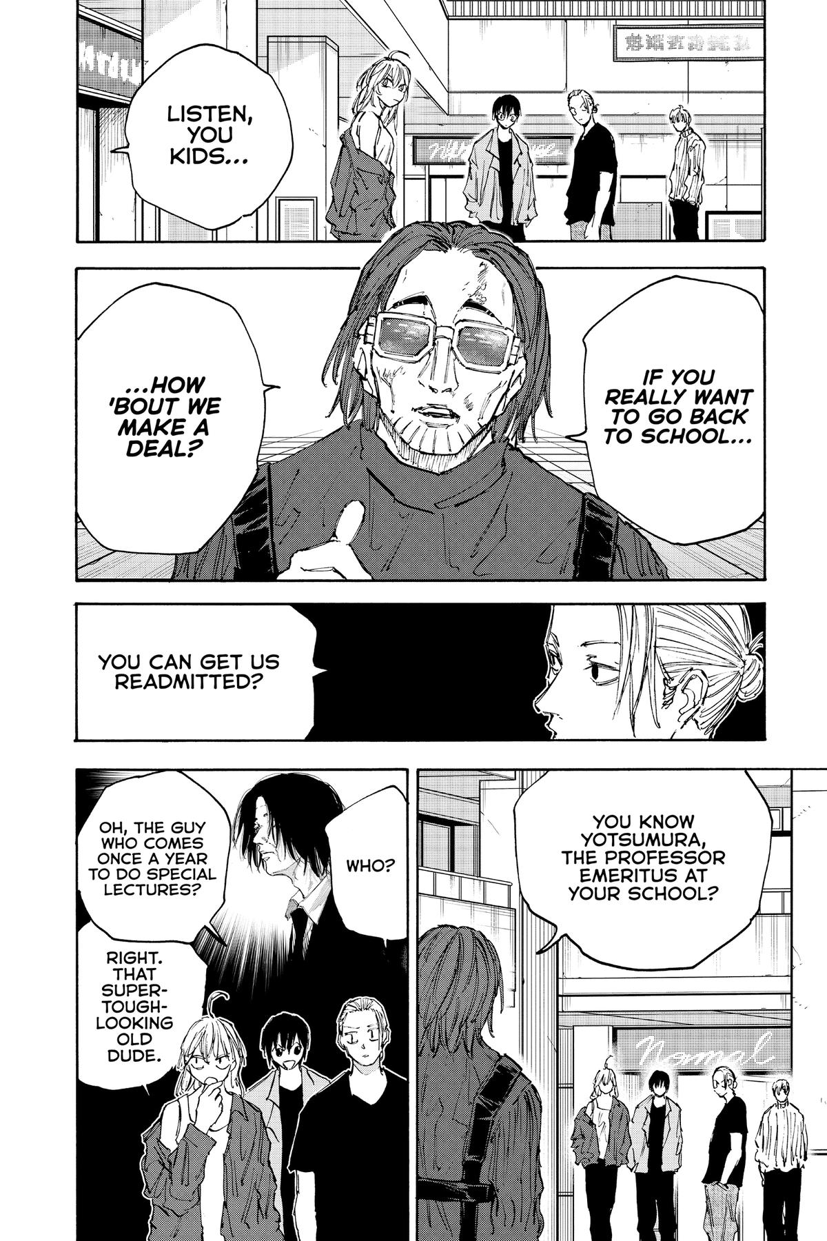 Sakamoto Days Chapter 111 — page 4