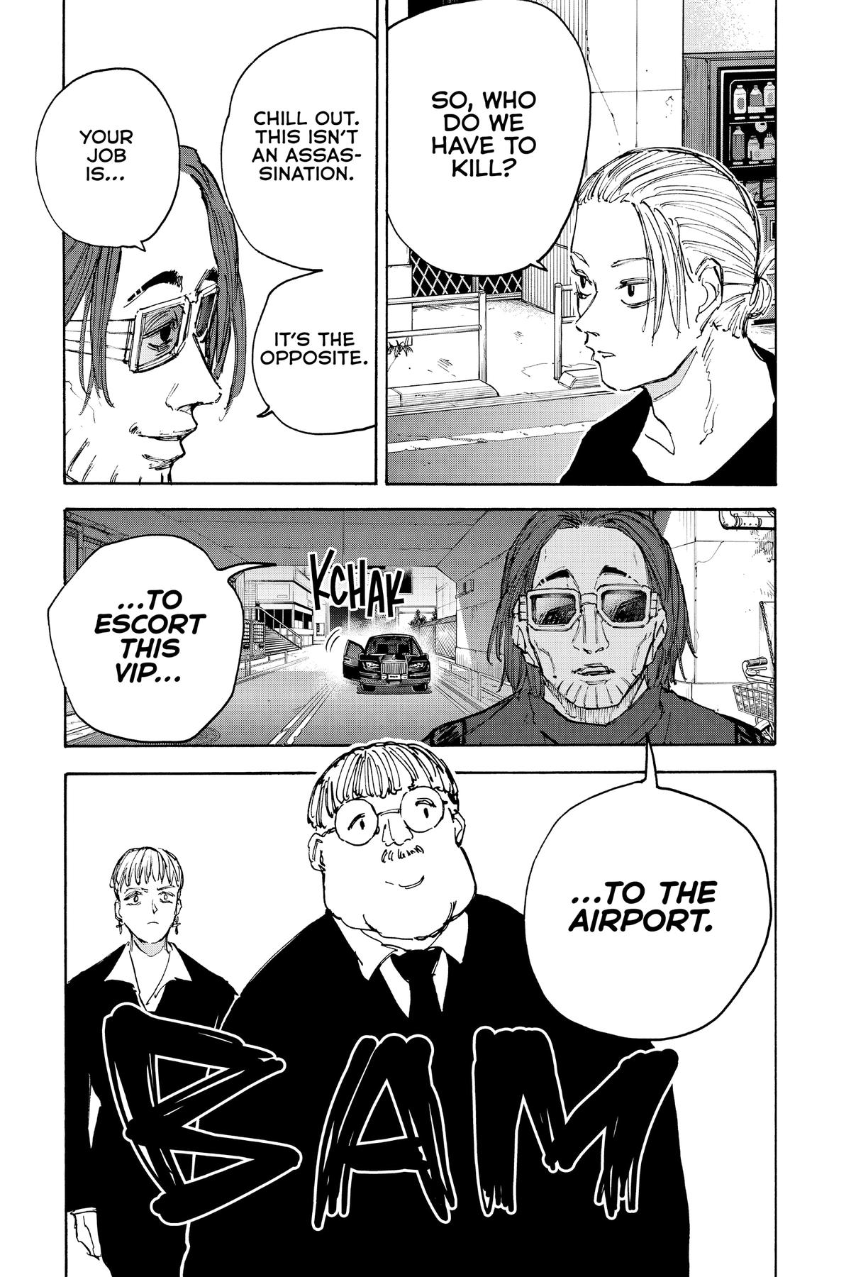 Sakamoto Days Chapter 111 — page 9