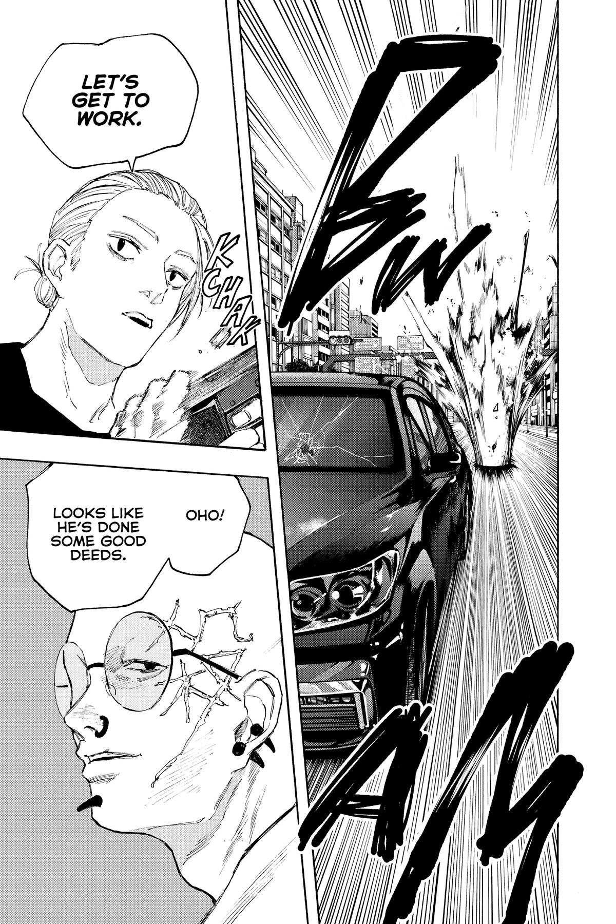 Sakamoto Days Chapter 112 — page 13