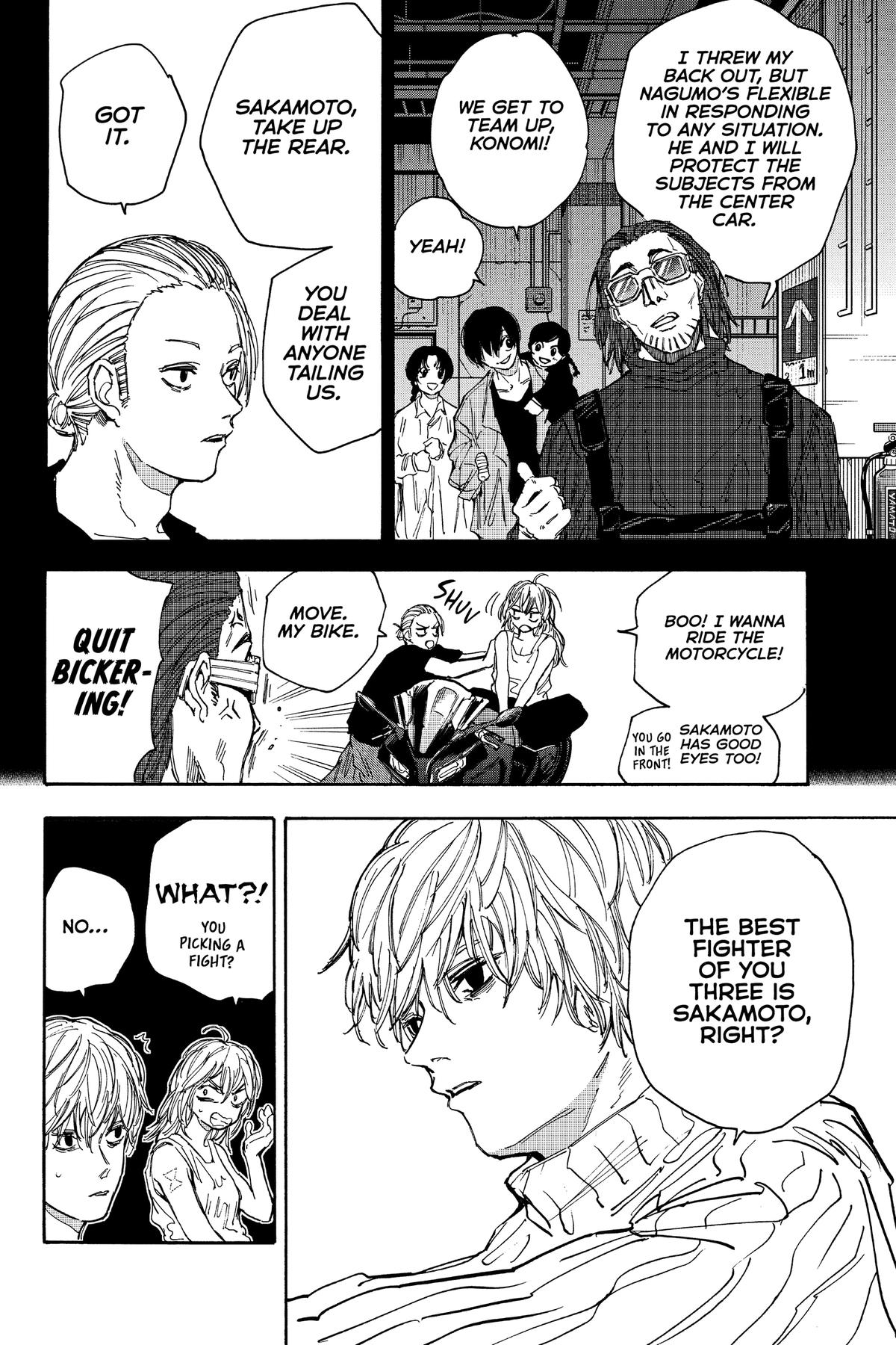 Sakamoto Days Chapter 114 — page 4