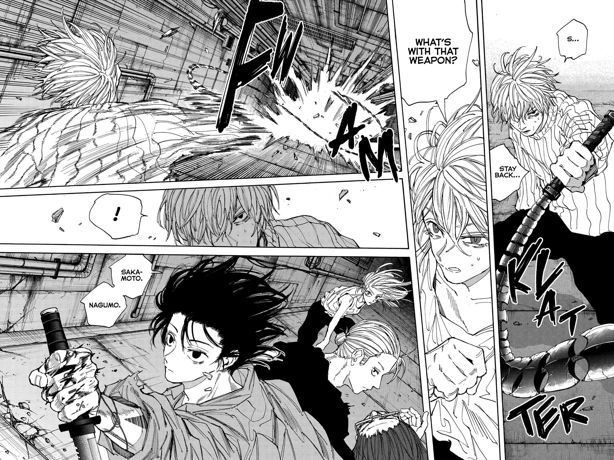 Sakamoto Days Chapter 119 — page 4