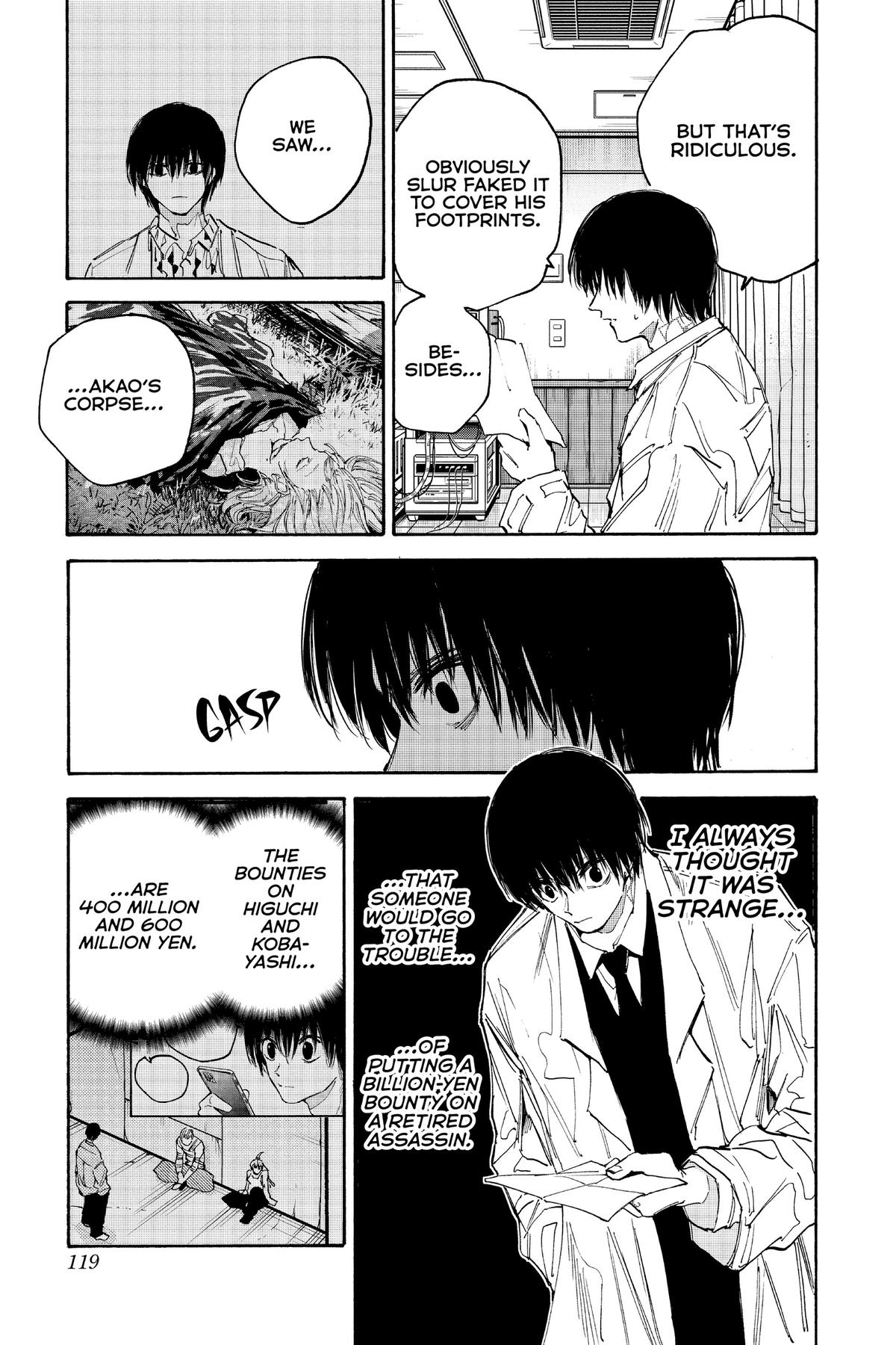 Sakamoto Days Chapter 121 — page 11
