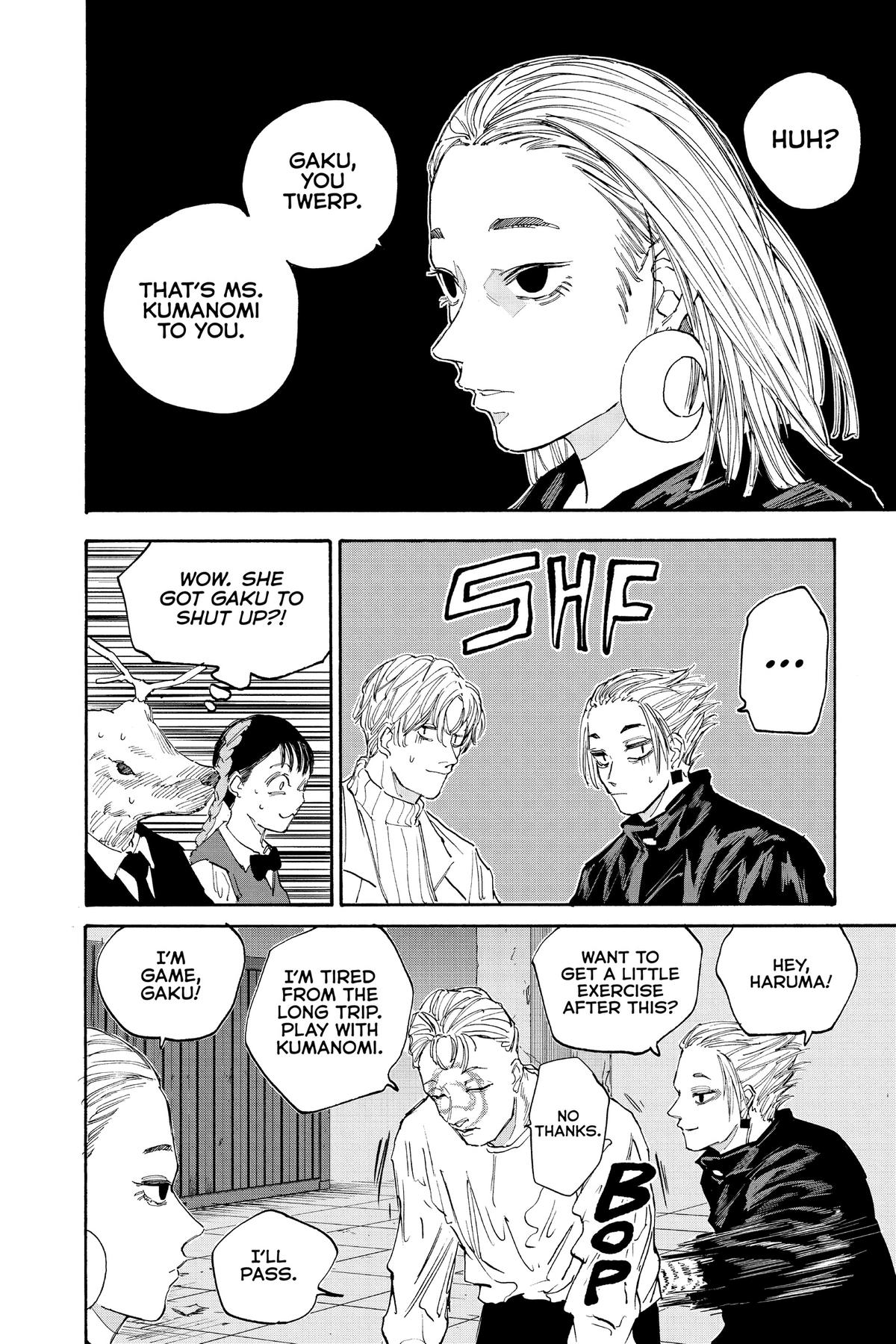 Sakamoto Days Chapter 121 — page 18
