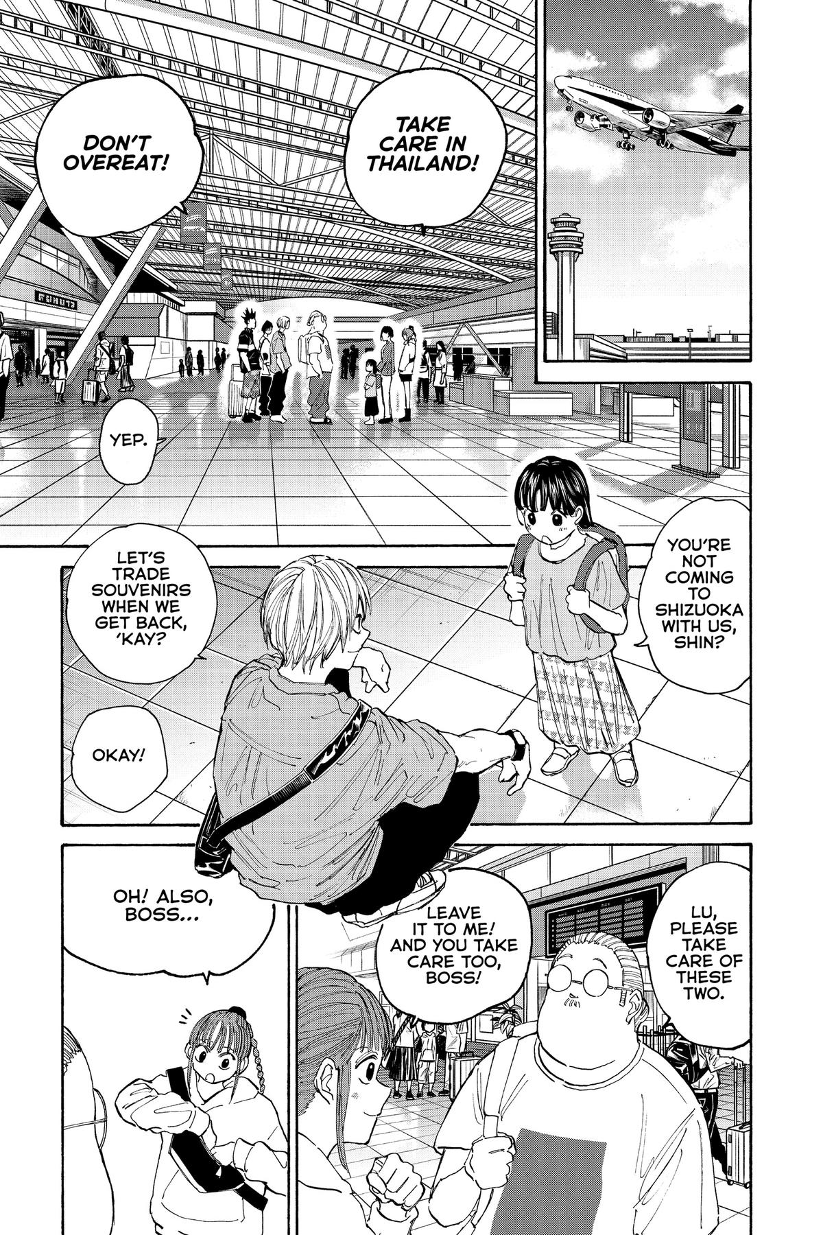 Sakamoto Days Chapter 122 — page 7