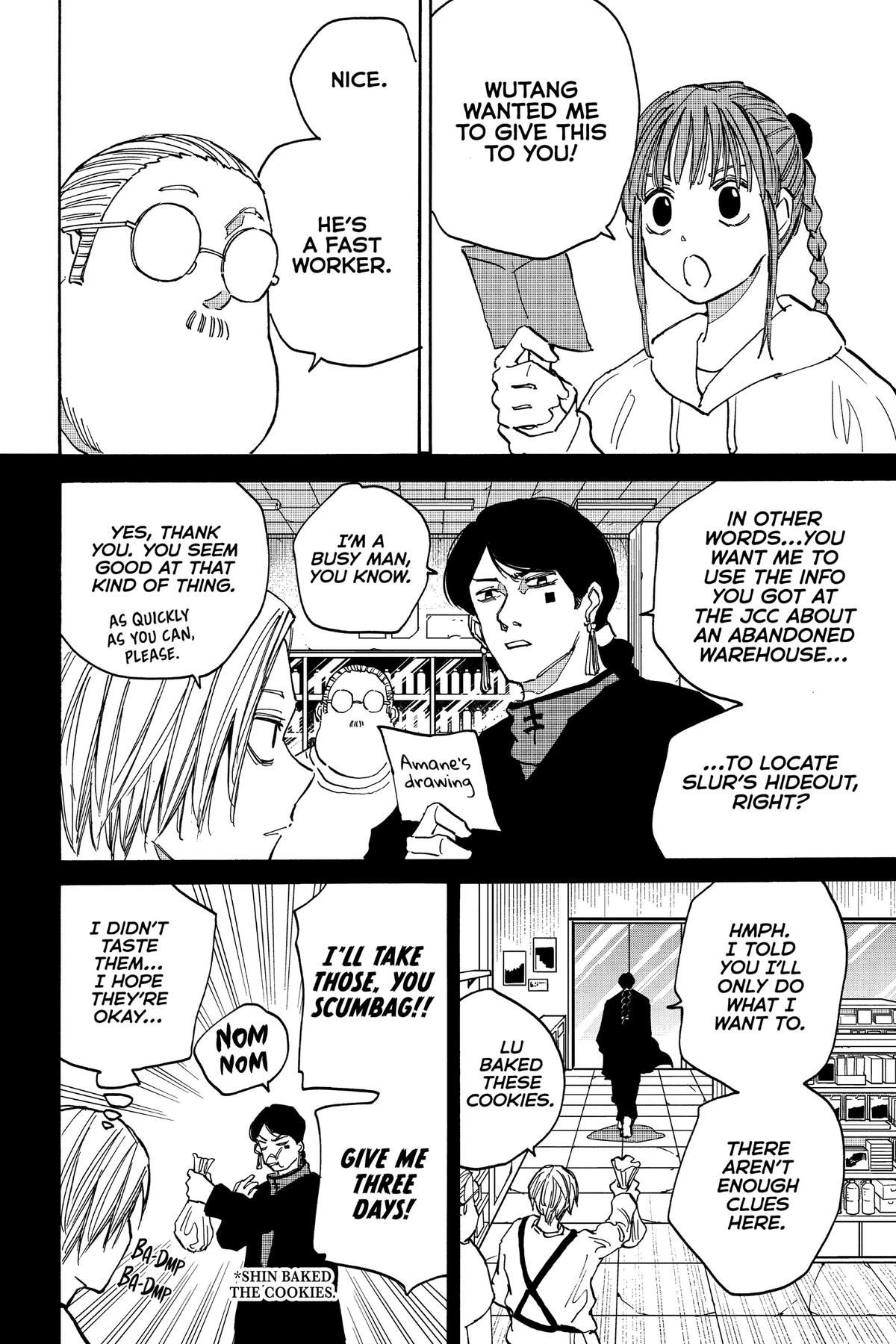 Sakamoto Days Chapter 122 — page 8