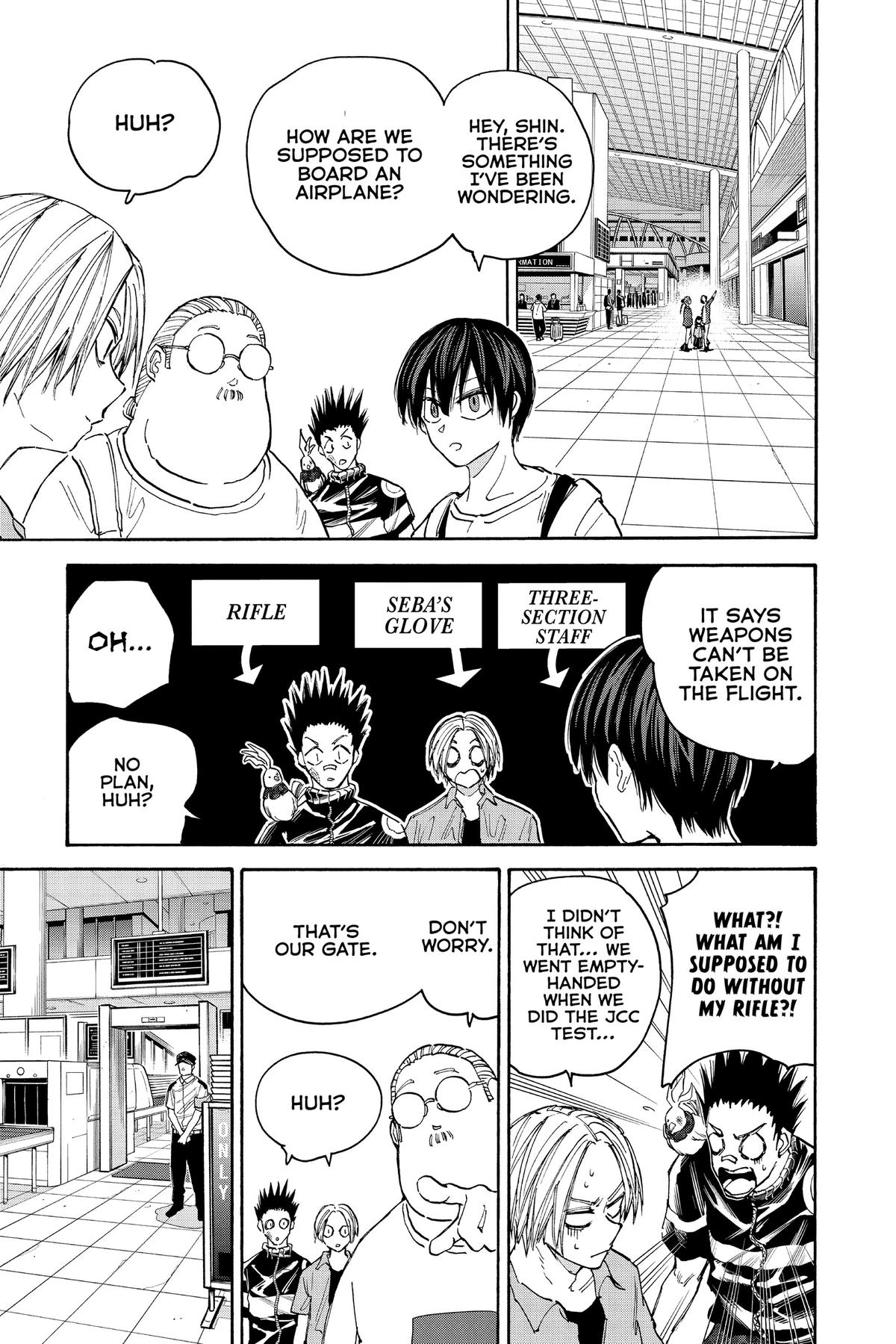 Sakamoto Days Chapter 122 — page 9