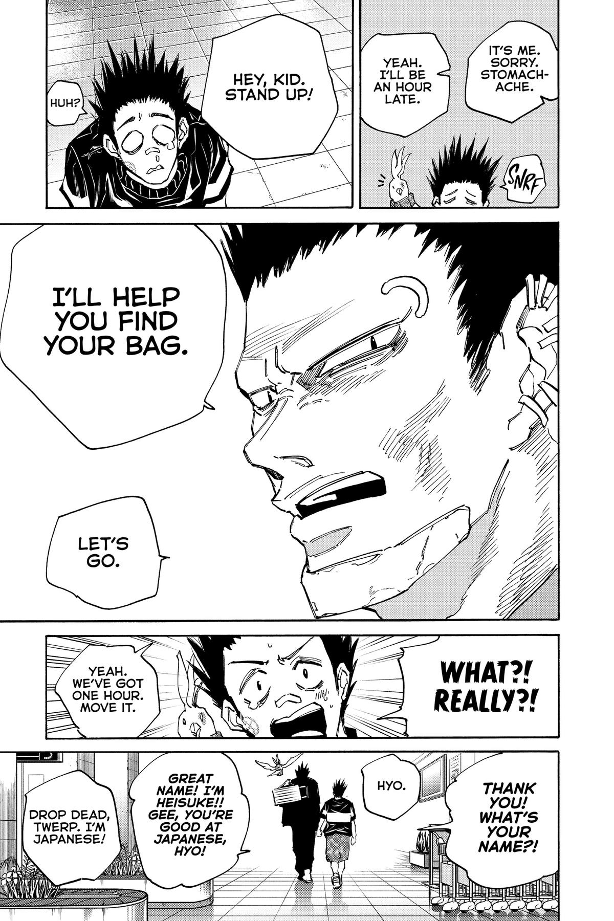 Sakamoto Days Chapter 122 — page 19