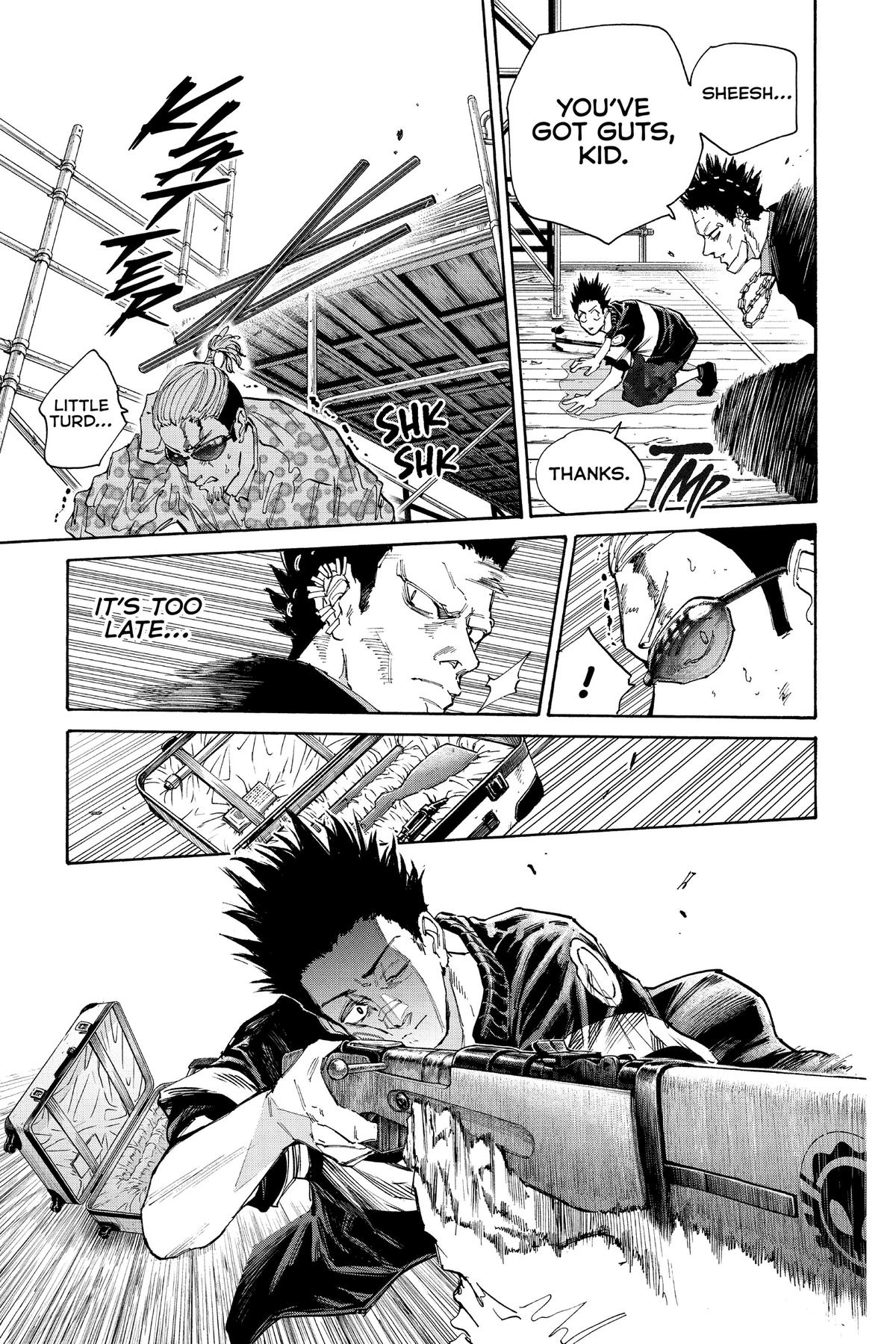Sakamoto Days Chapter 123 — page 15