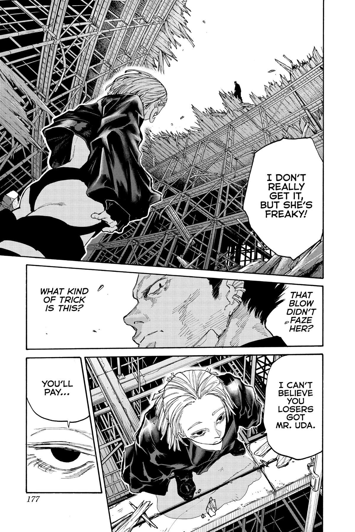 Sakamoto Days Chapter 124 — page 8
