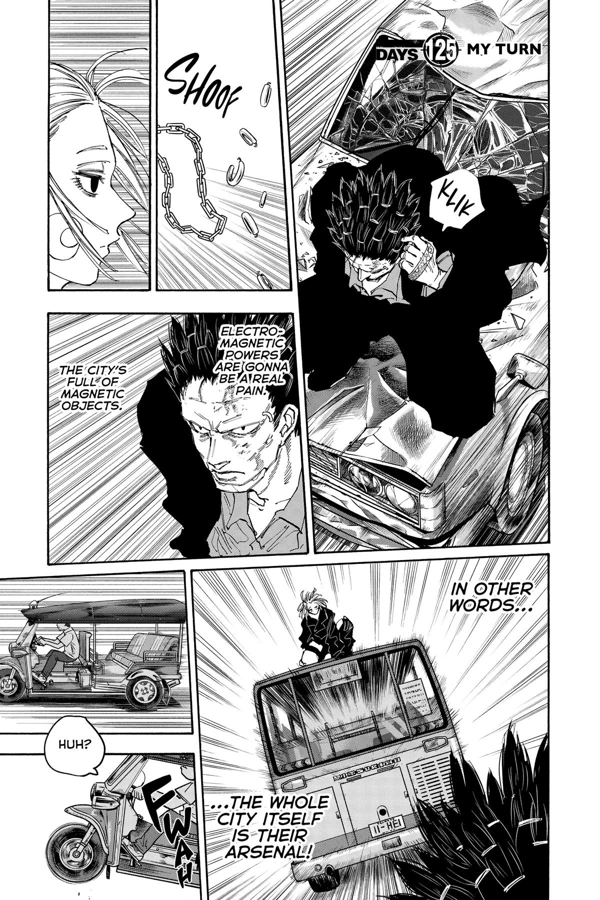 Sakamoto Days Chapter 125 — page 7