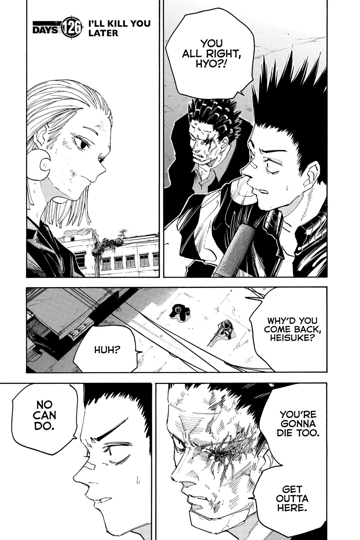 Sakamoto Days Chapter 126 — page 1