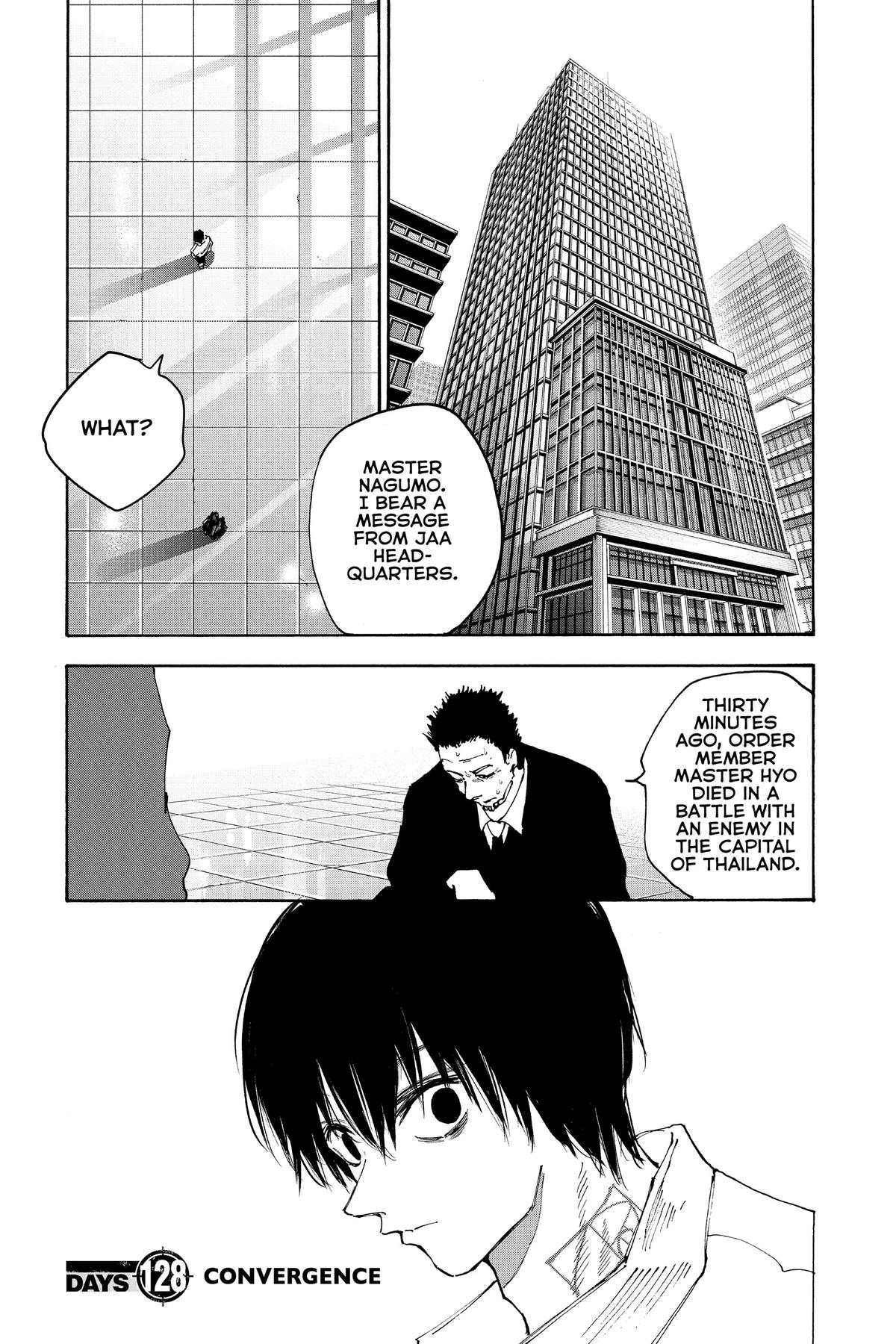 Sakamoto Days Chapter 128 — page 1