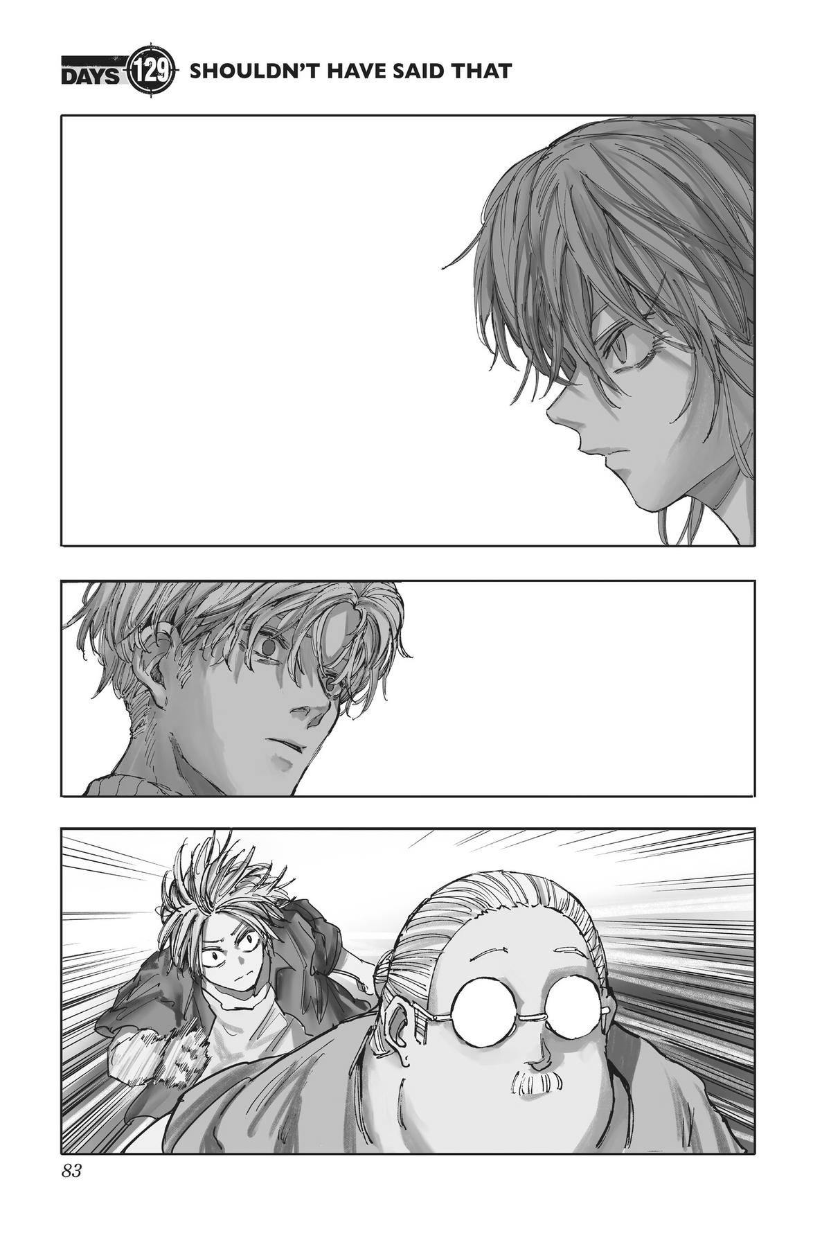 Sakamoto Days Chapter 129 — page 1
